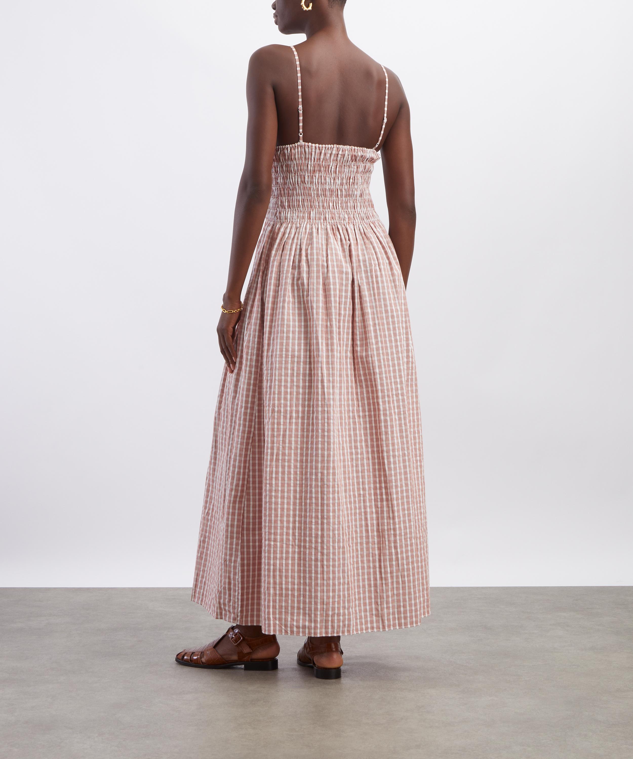 FAITHFULL - Laia Paloma Check Maxi Dress image number 3