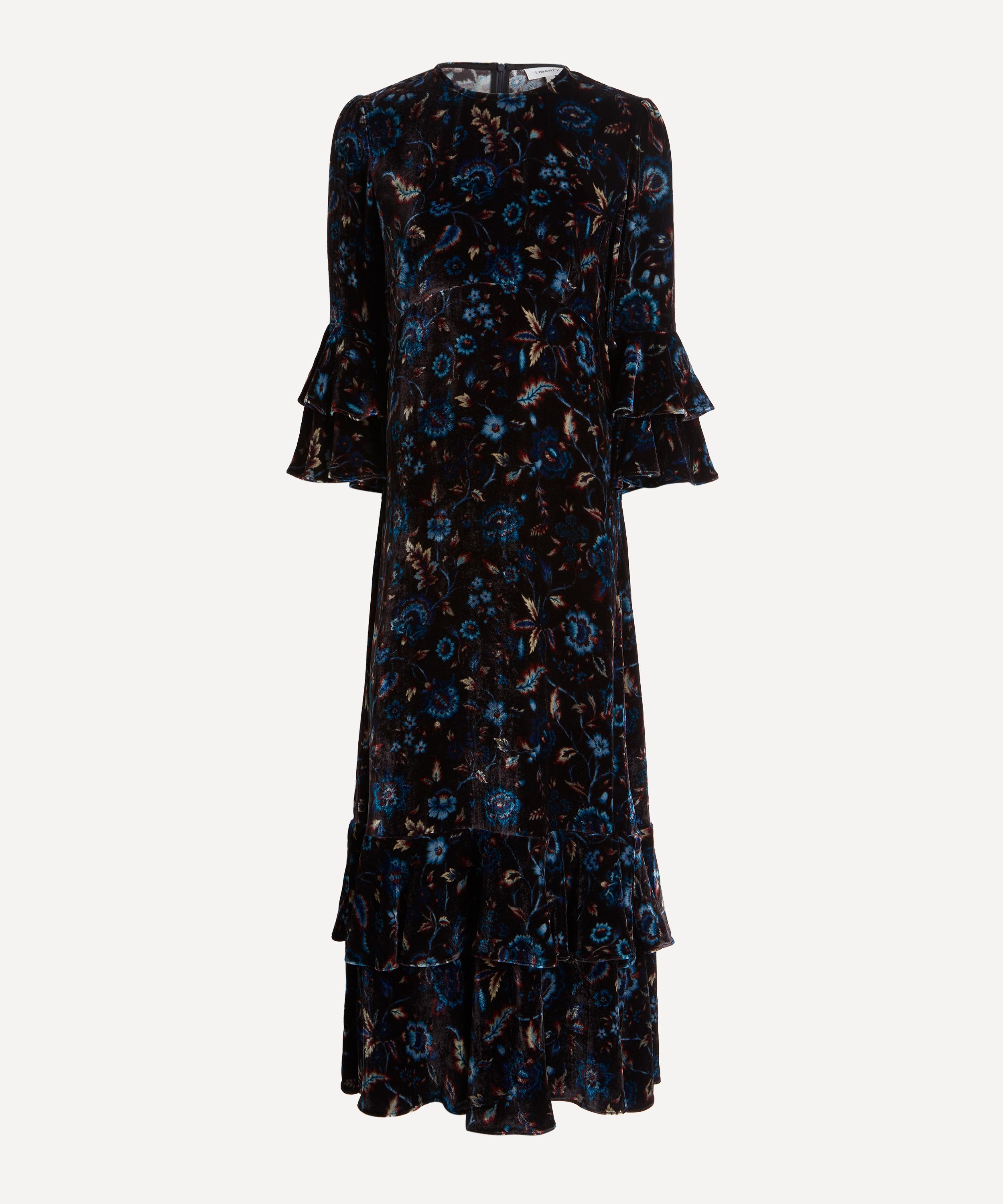 Liberty - Lena Belle Velvet Gala Maxi Dress image number 0