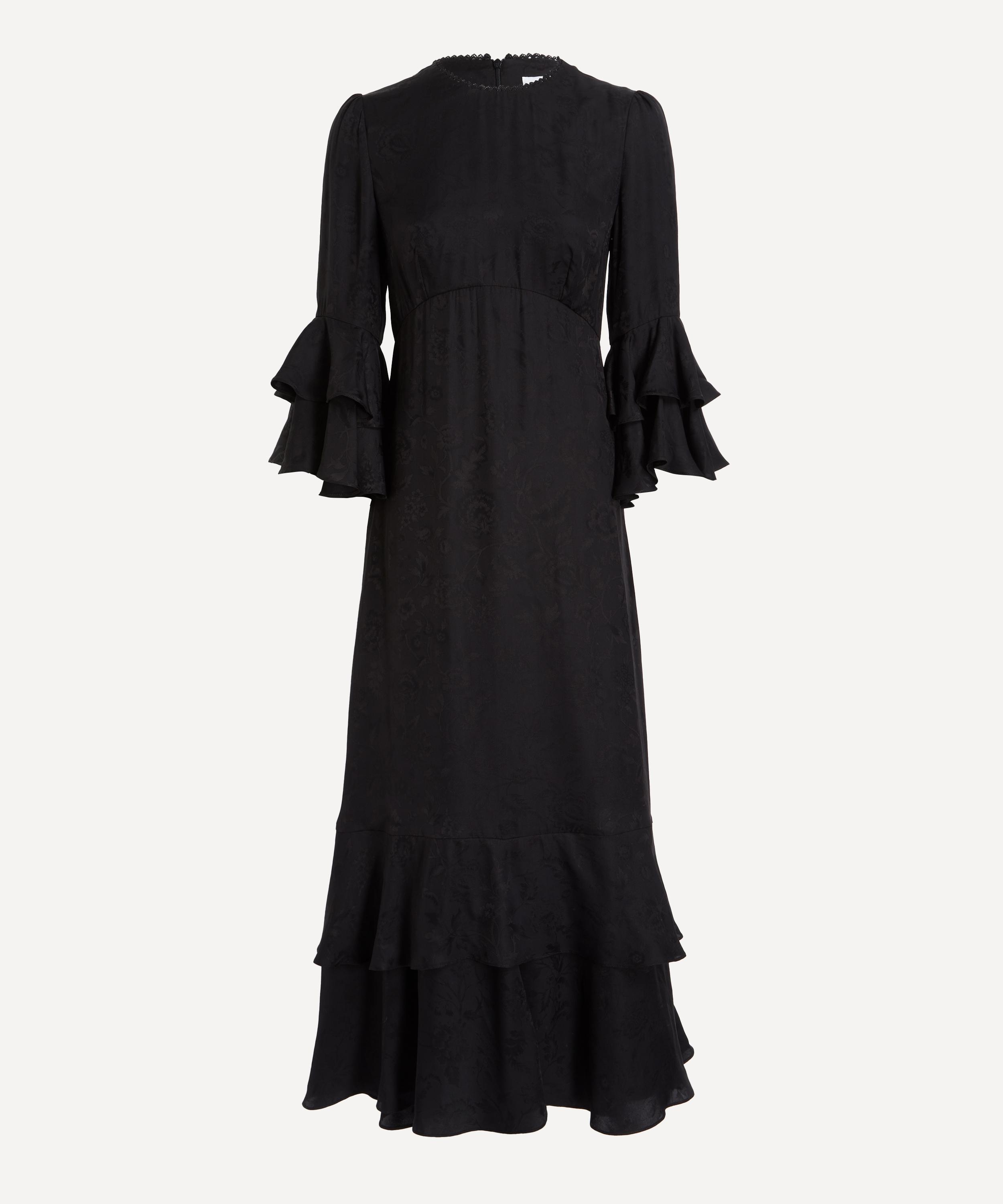 Liberty - Lena Belle Silk Jacquard Gala Maxi Dress image number 0