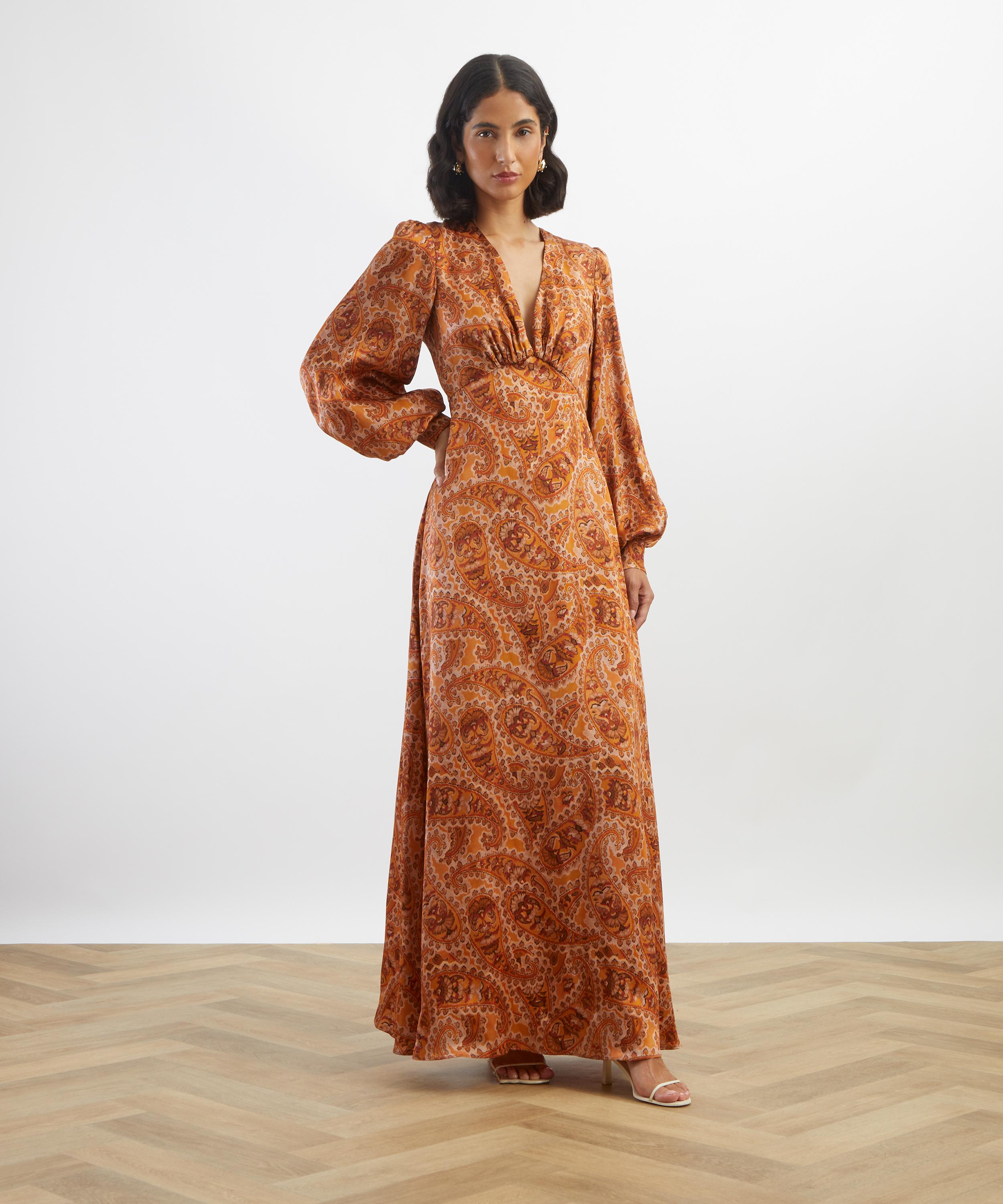 Liberty - Mr Hunt Silk Soir&eacute;e Dress&nbsp; image number 1