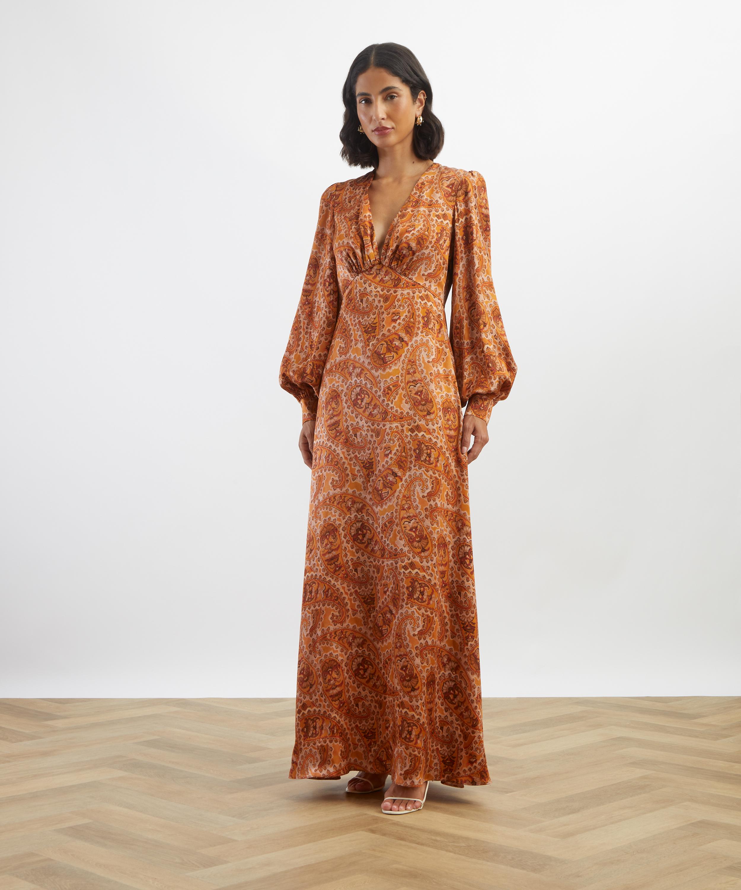 Liberty - Mr Hunt Silk Soir&eacute;e Dress&nbsp; image number 2