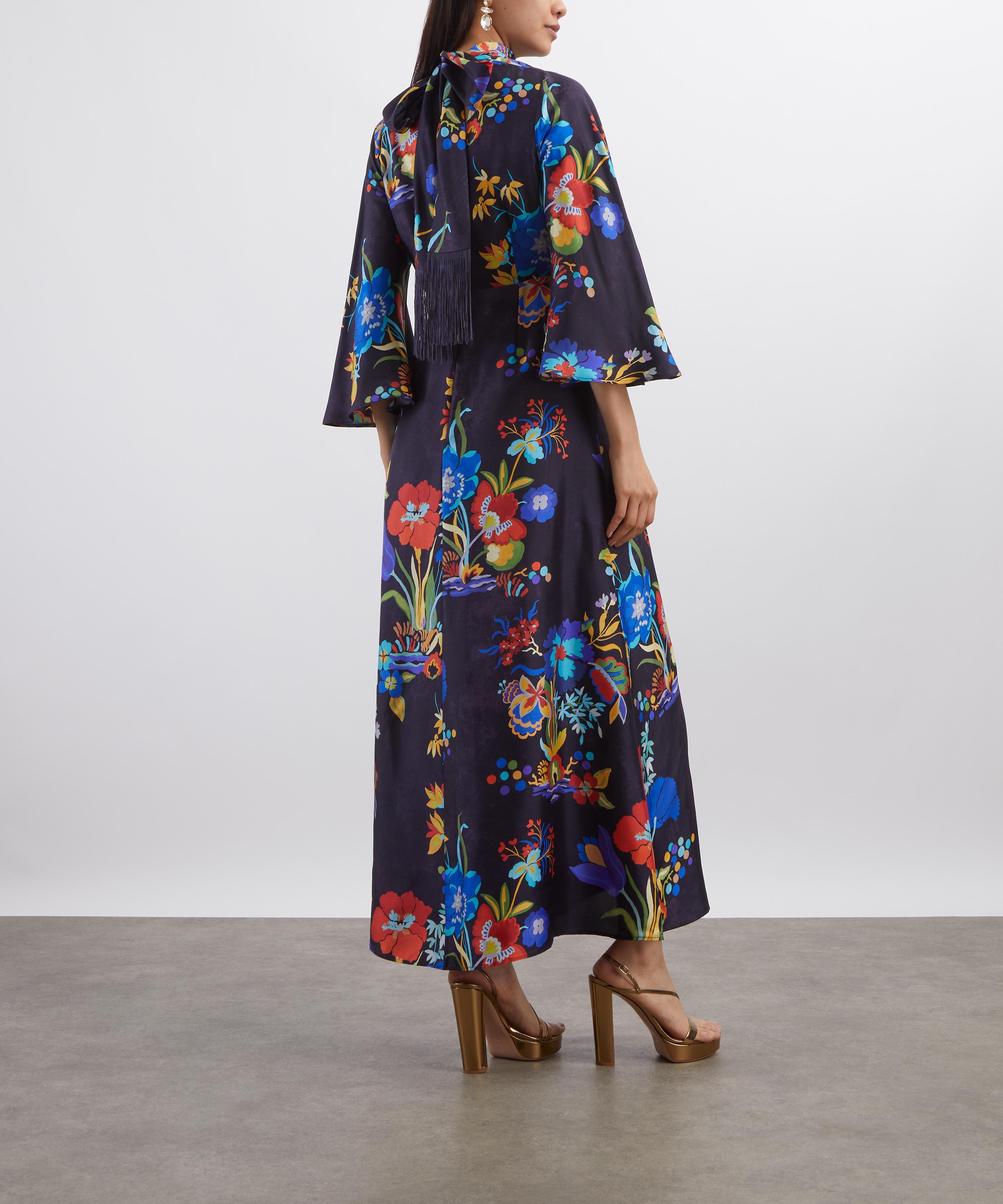 Liberty - Kanazawa Flowers Reverie Maxi Dress image number 3