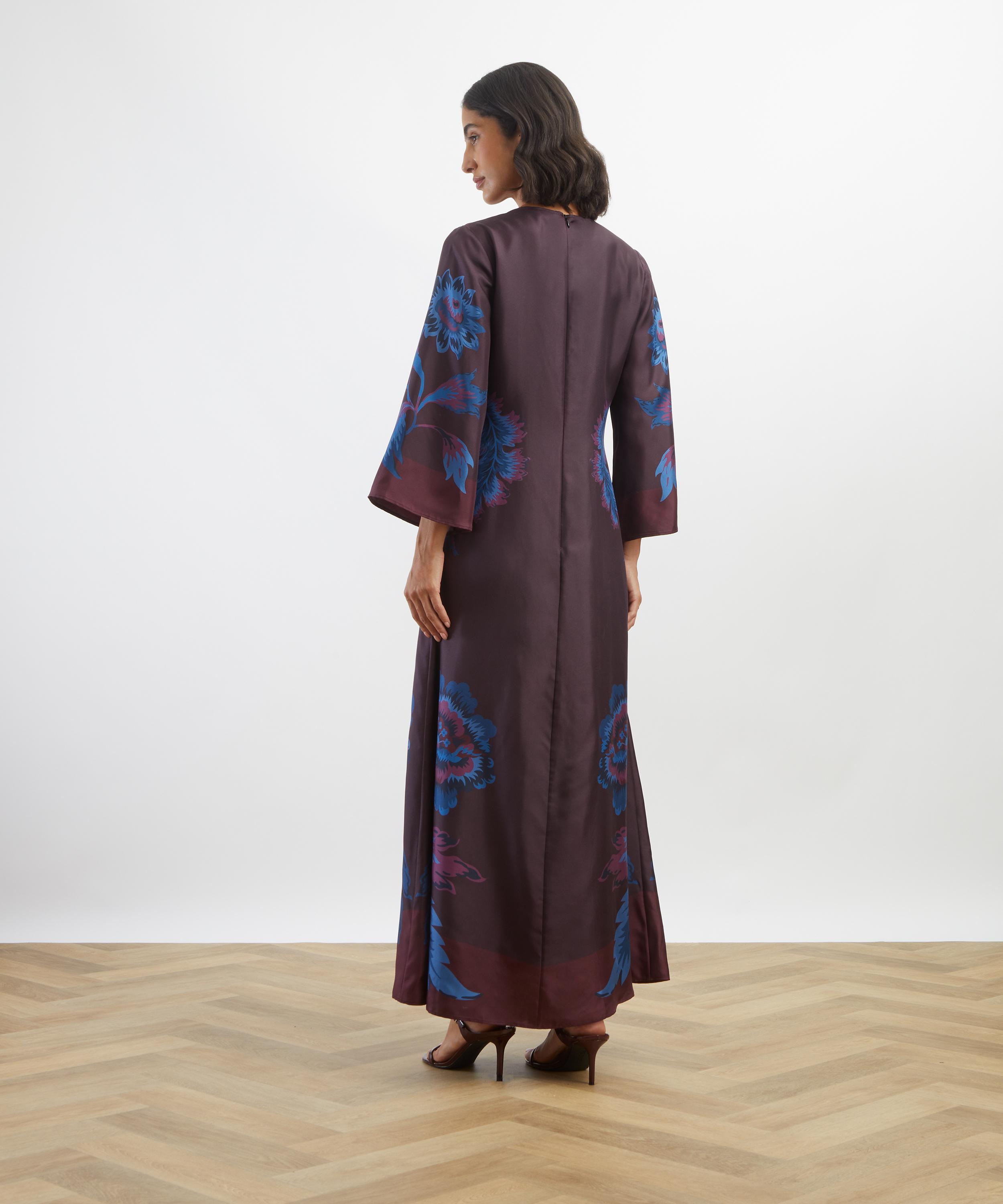 Liberty - Lena Belle Silk Nouvelle Maxi Dress image number 3