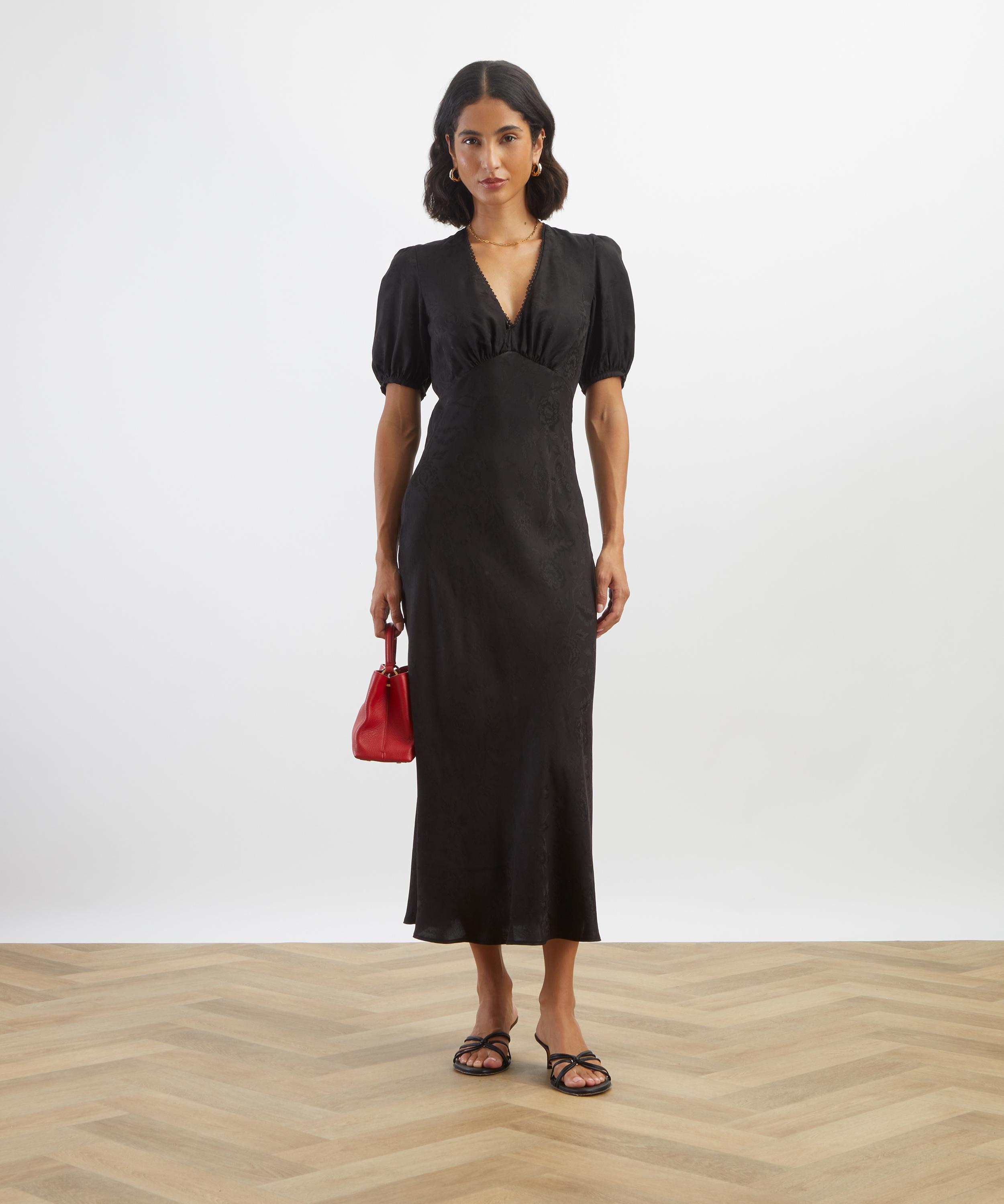 Liberty - Lena Belle Jacquard Astra Midi Dress&nbsp; image number 1