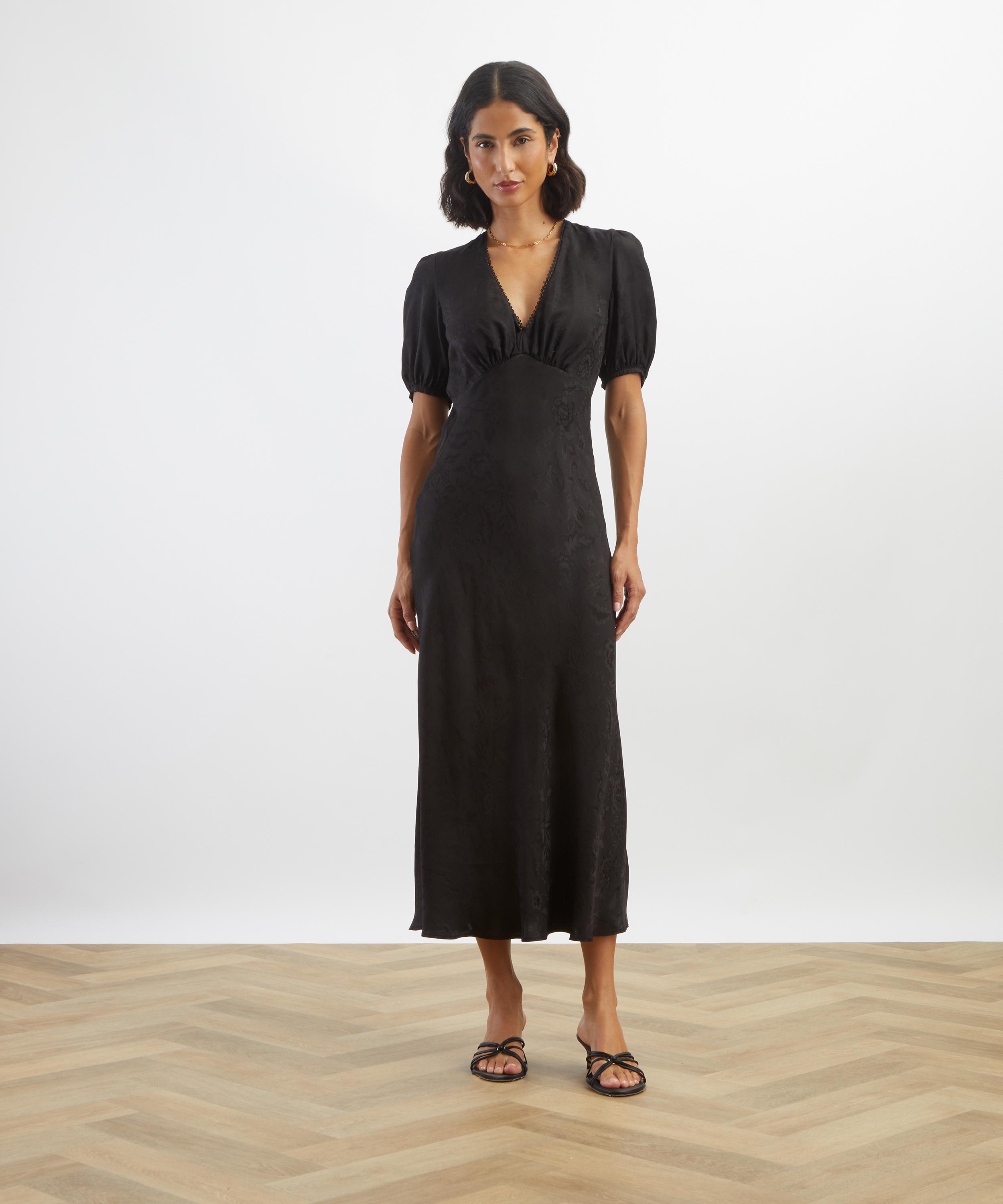 Liberty - Lena Belle Jacquard Astra Midi Dress&nbsp; image number 2