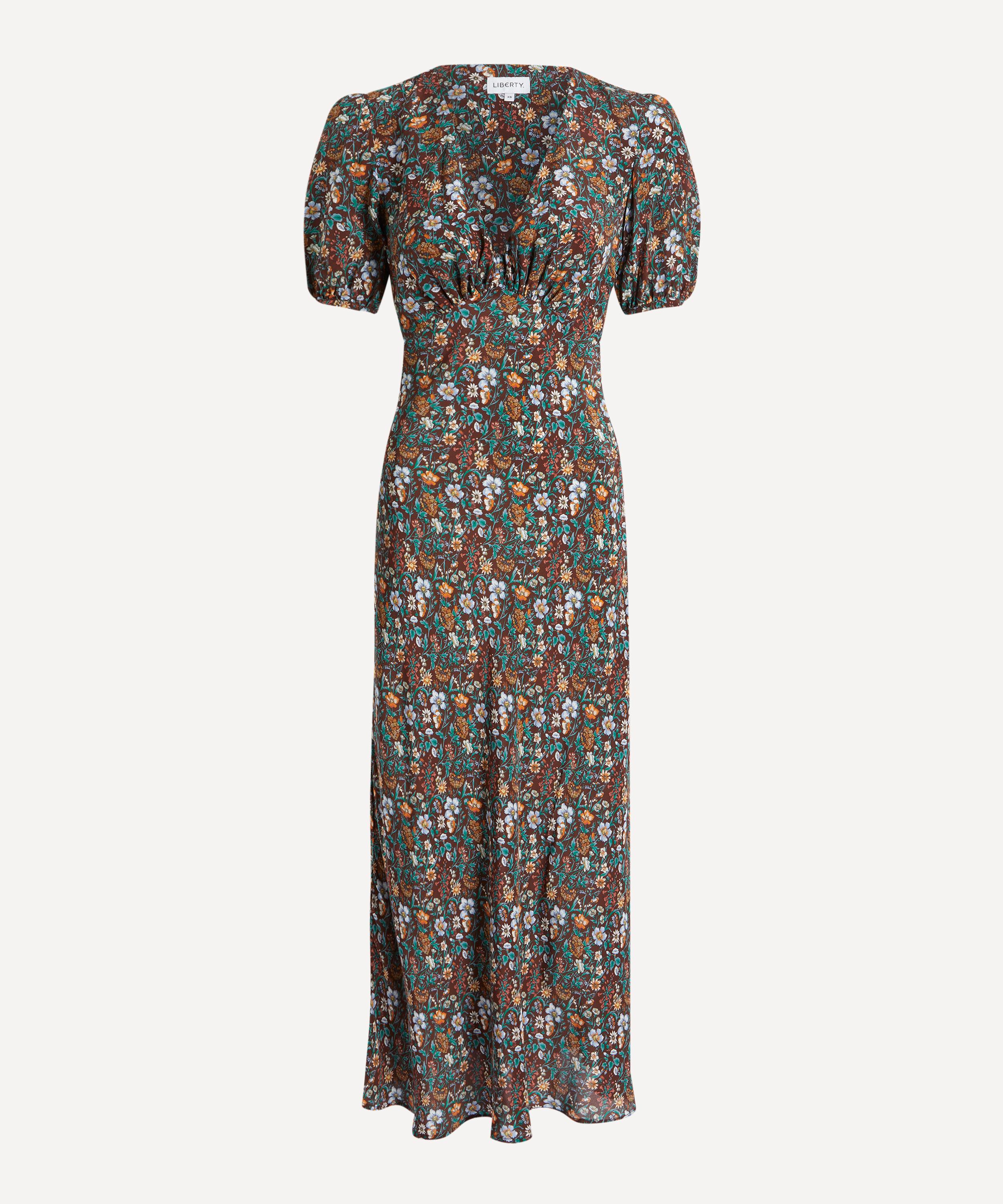 Liberty - Rachel Meadow Jacquard Astra Midi Dress&nbsp; image number 0