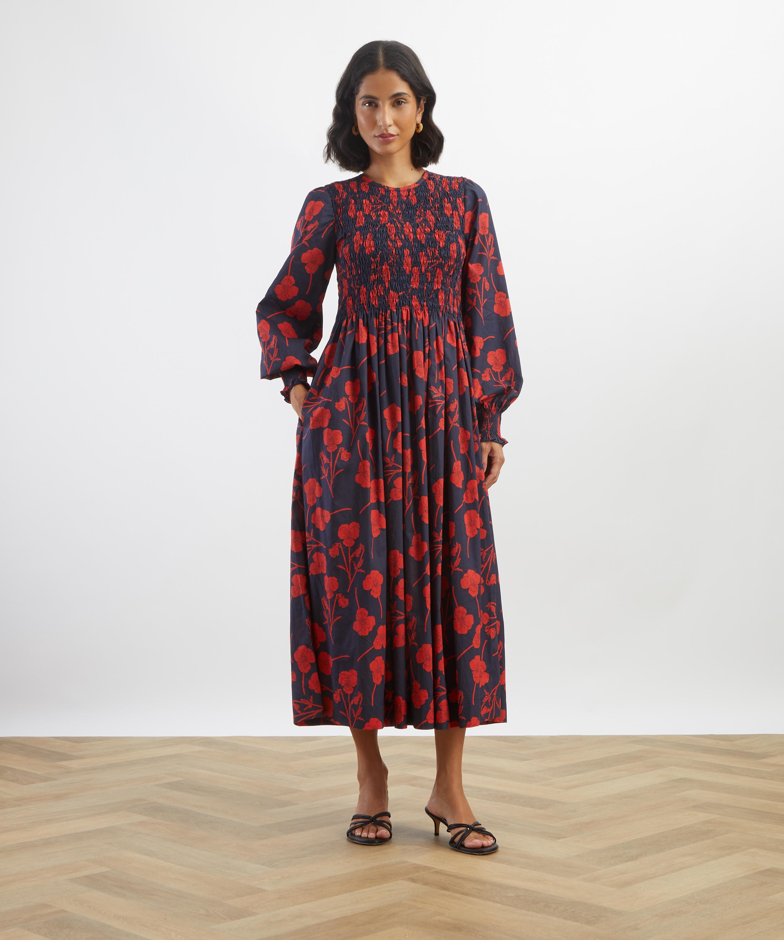 Liberty - Radiant Ros Smock Dress image number 1