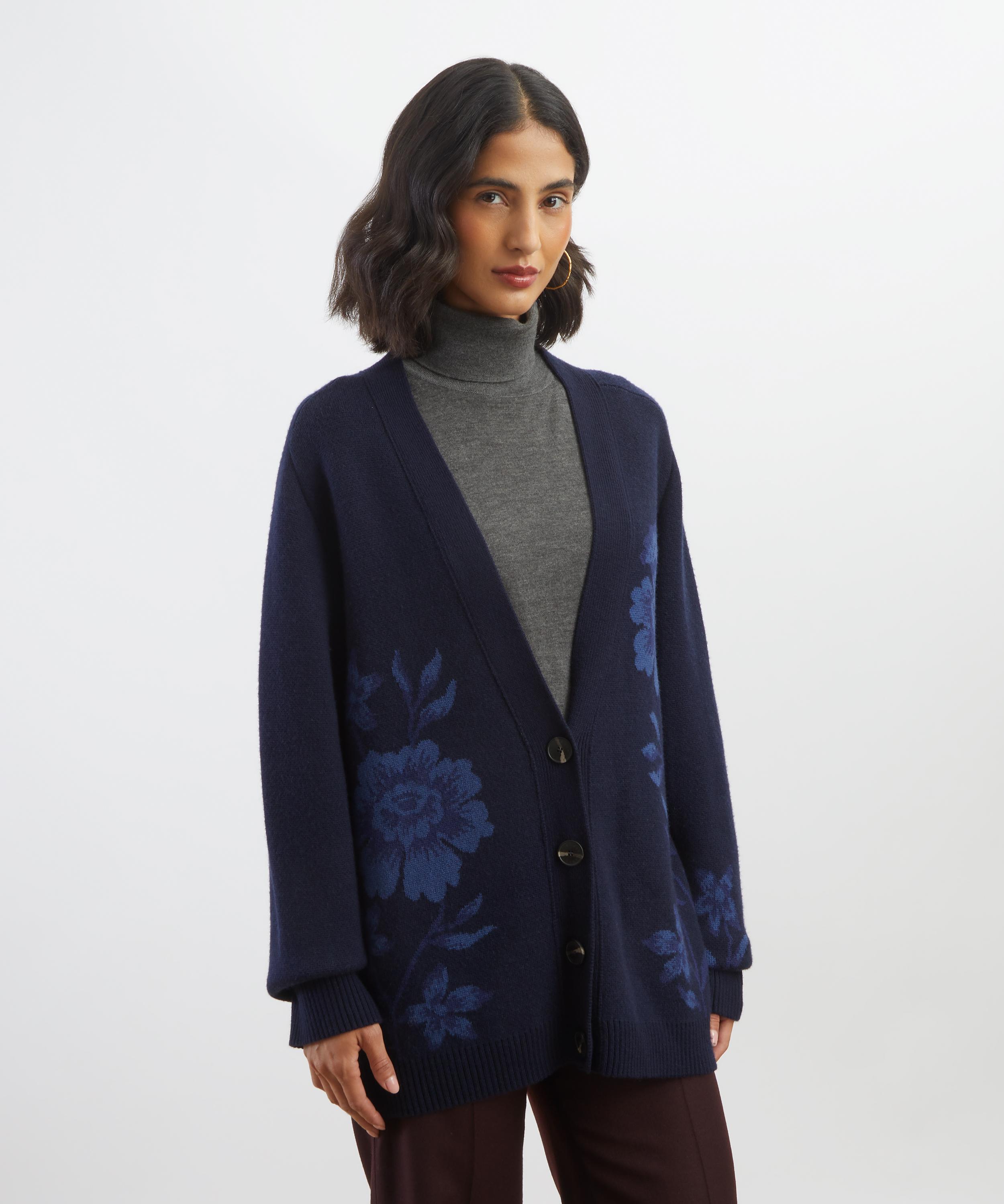 Liberty - Lena Belle Jacquard Cardigan image number 2