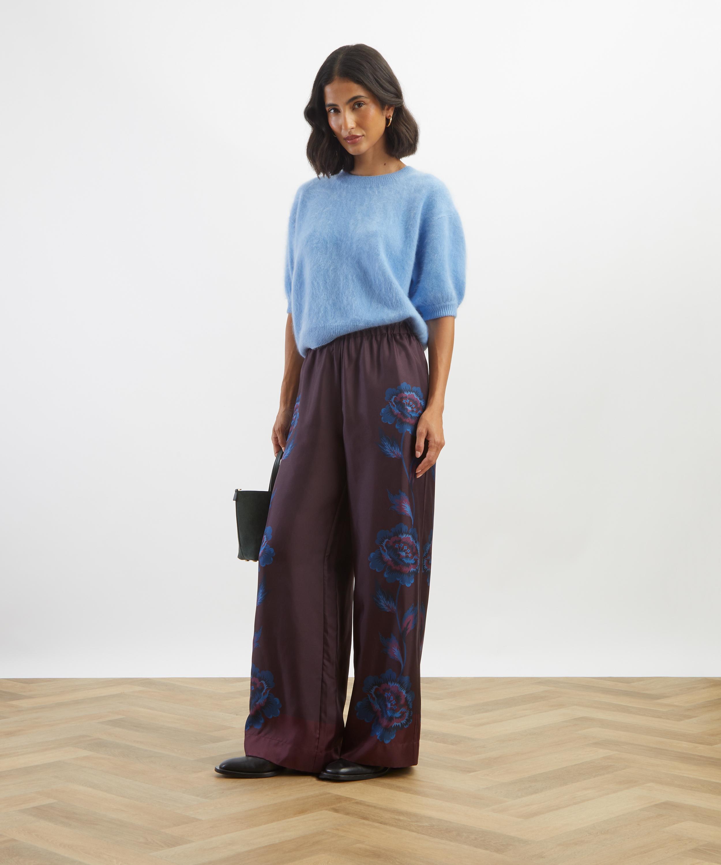 Liberty - Lena Belle Placement Palazzo Trousers image number 1