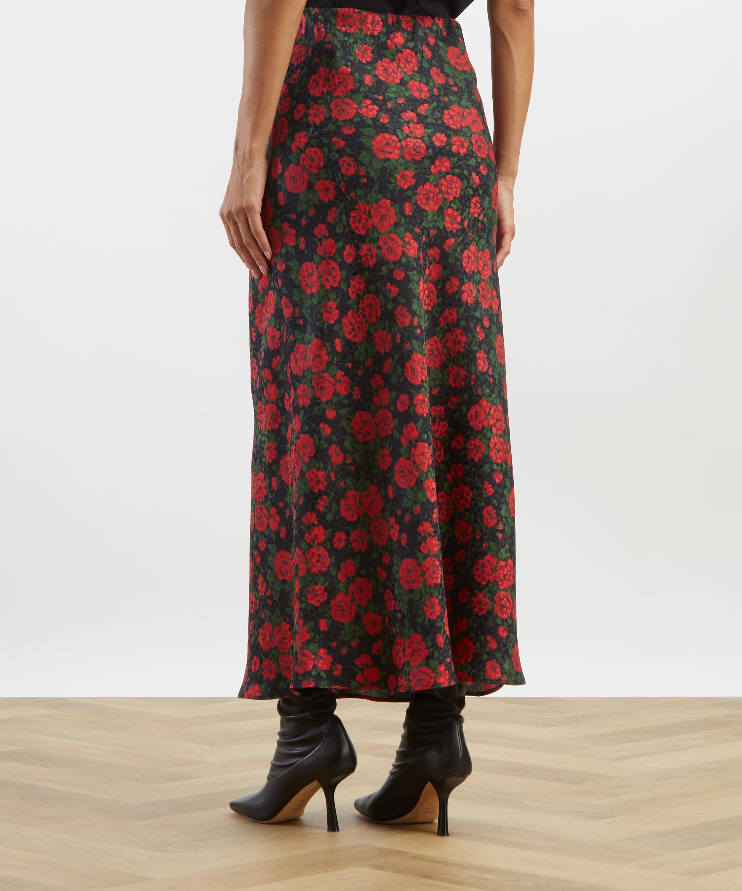 Liberty - Carline Rose Silk Slip Skirt image number 3