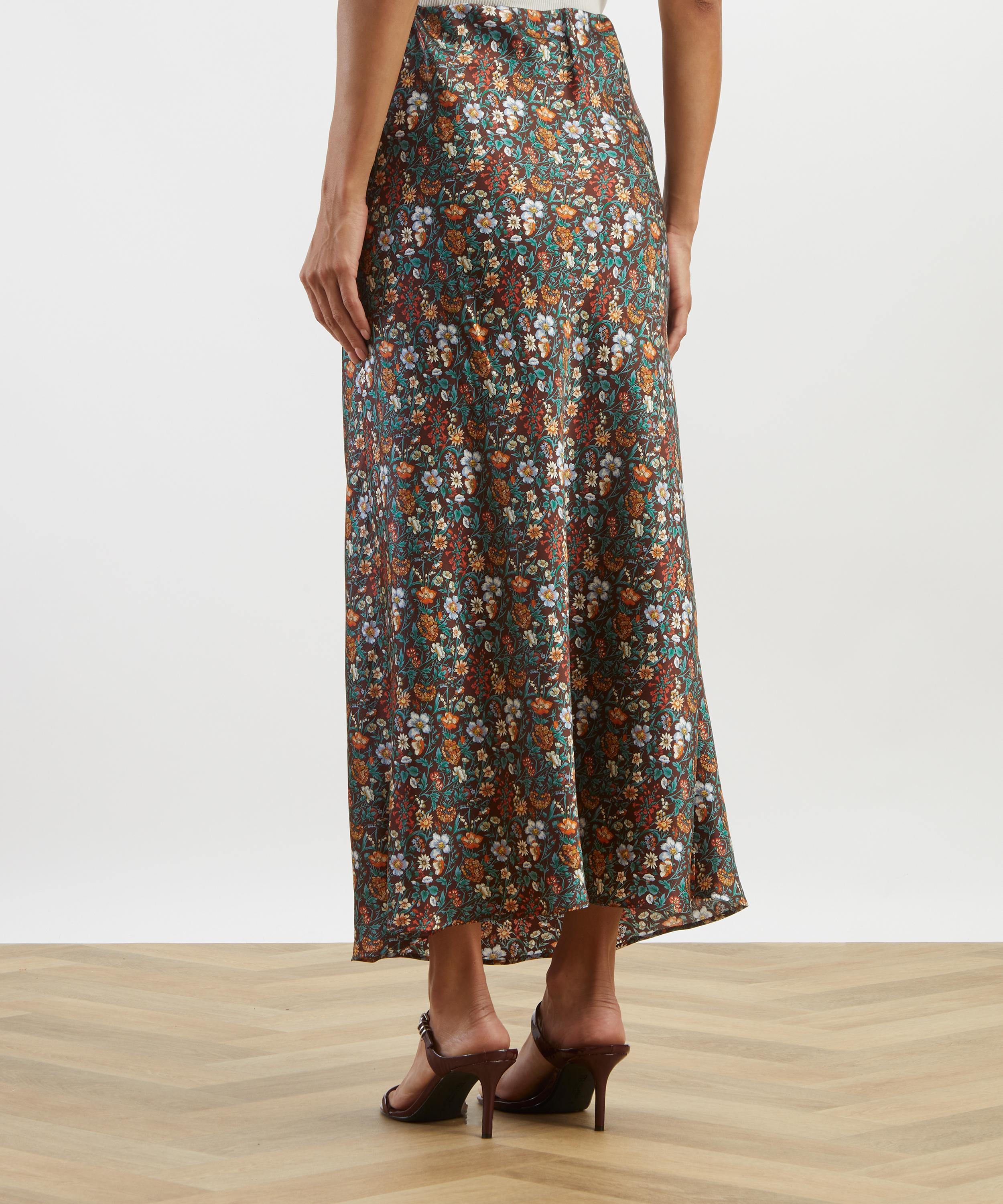 Liberty - Rachel Meadow Silk Slip Skirt image number 3