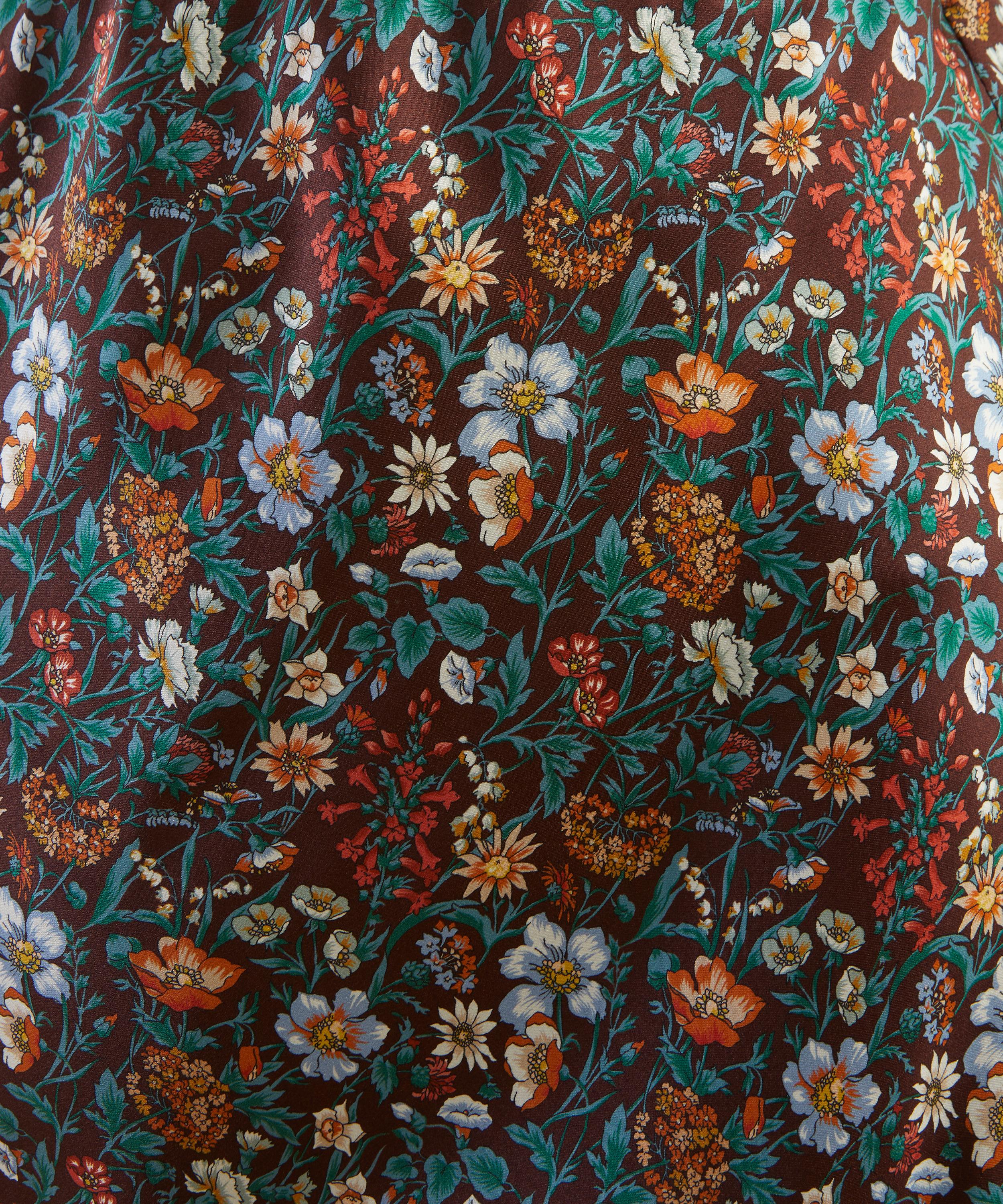 Liberty - Rachel Meadow Silk Slip Skirt image number 4