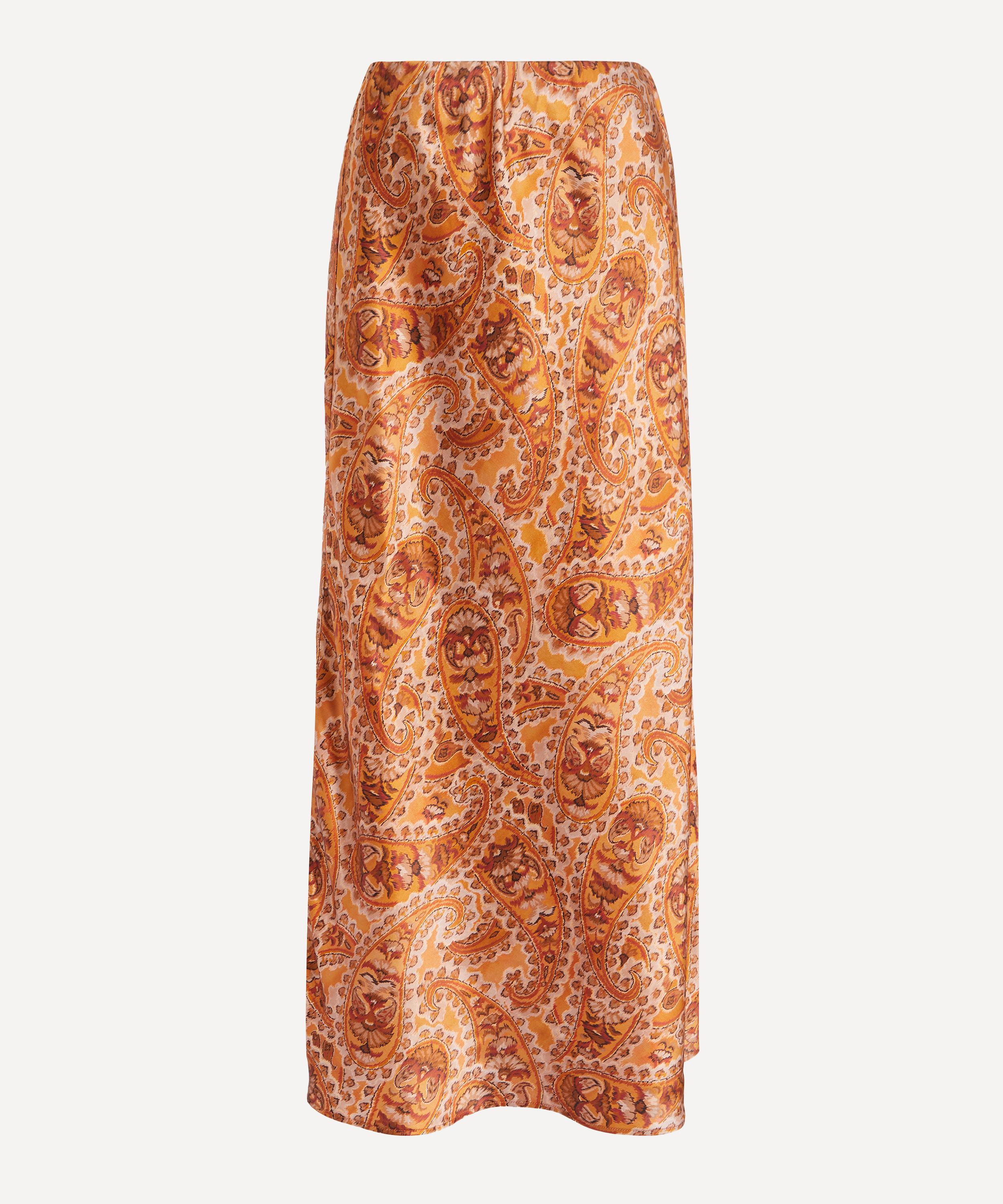 Liberty - Mr Hunt Silk Slip Skirt image number 0