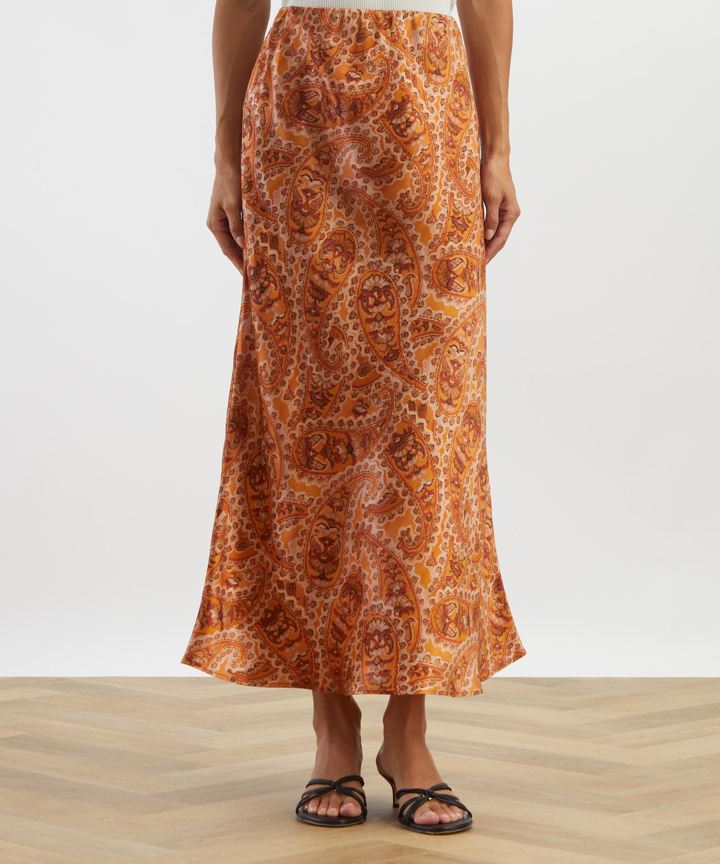 Liberty - Mr Hunt Silk Slip Skirt image number 2