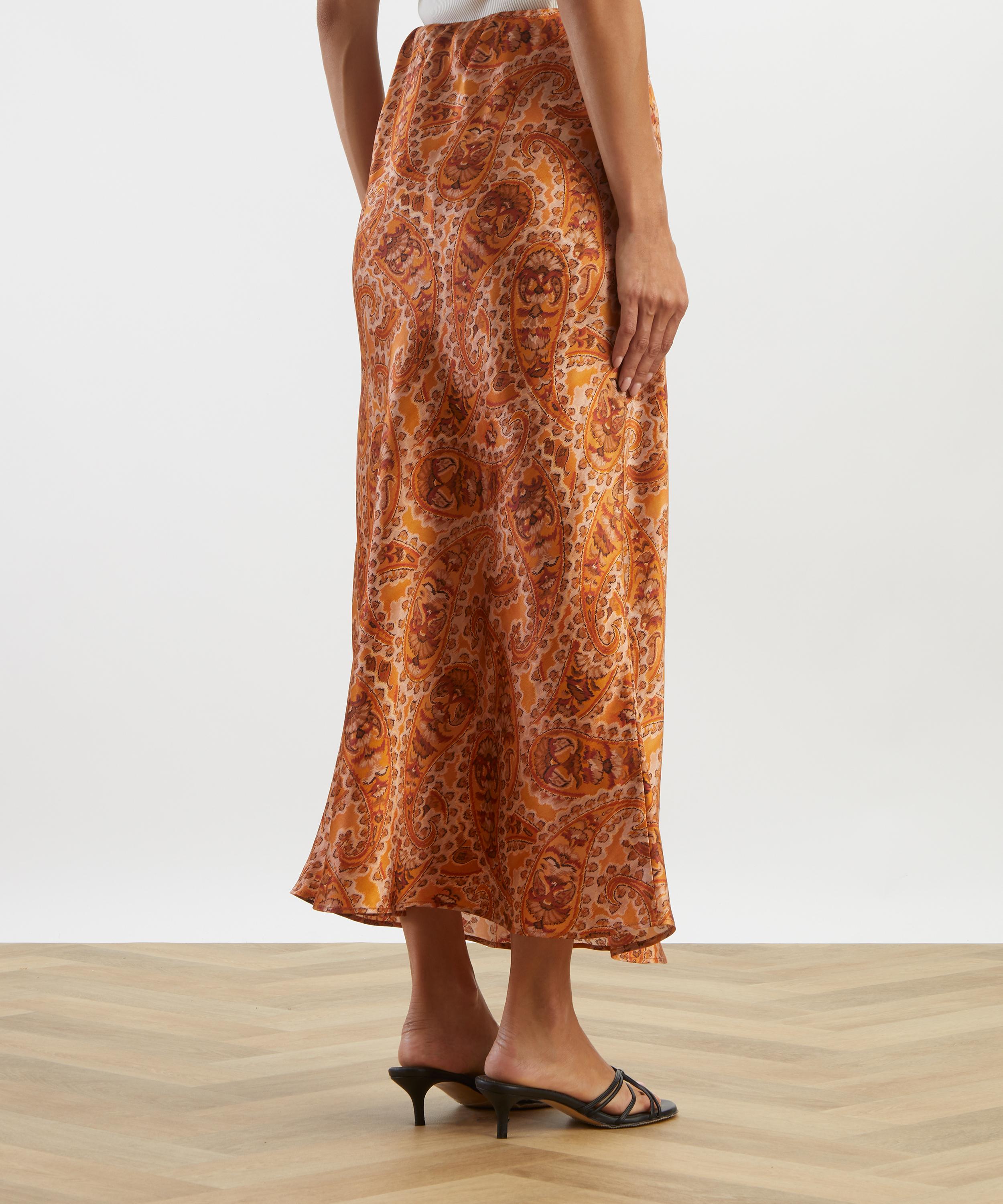 Liberty - Mr Hunt Silk Slip Skirt image number 3