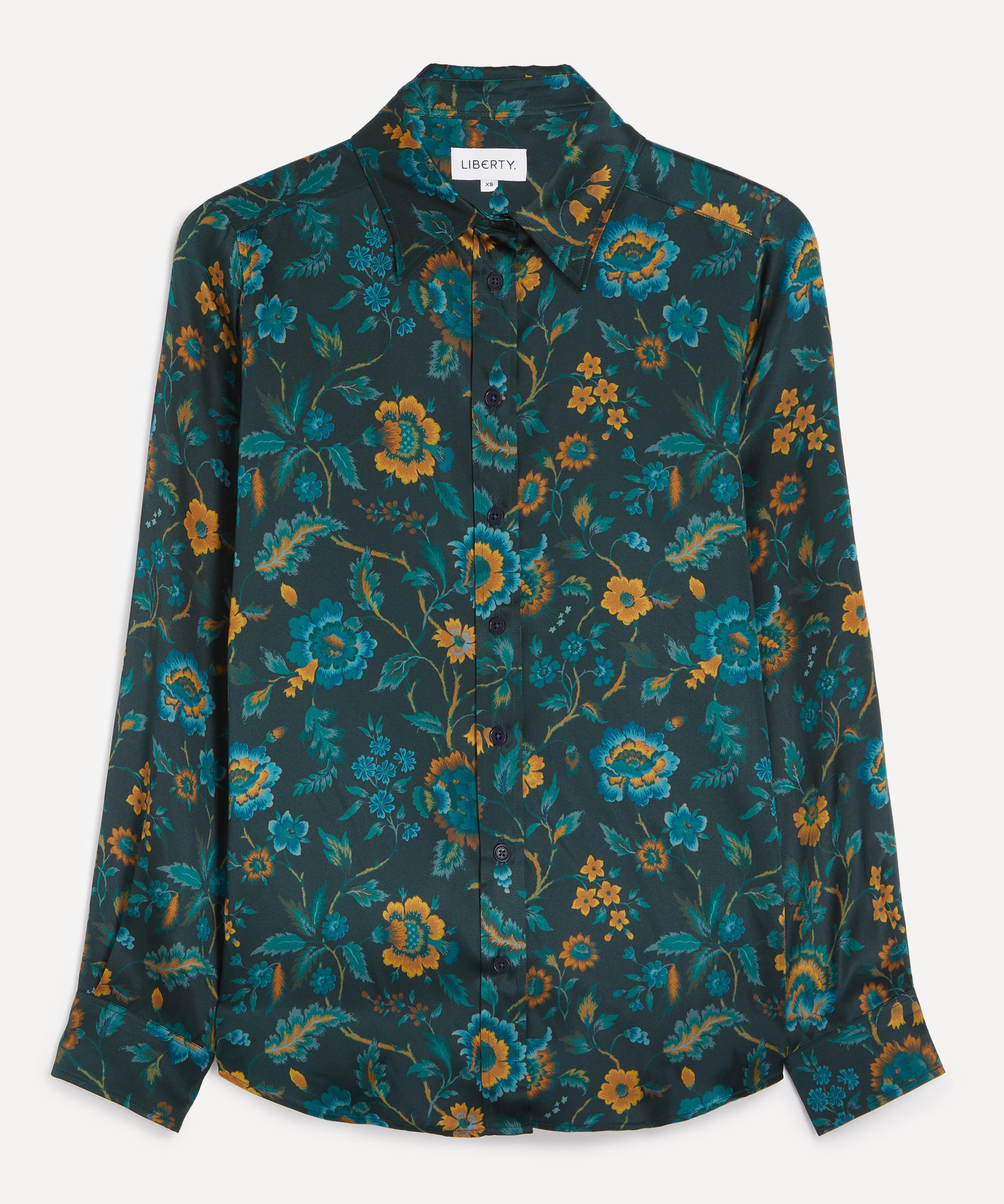 Liberty - Lena Belle Relaxed Silk Shirt&nbsp; image number 0