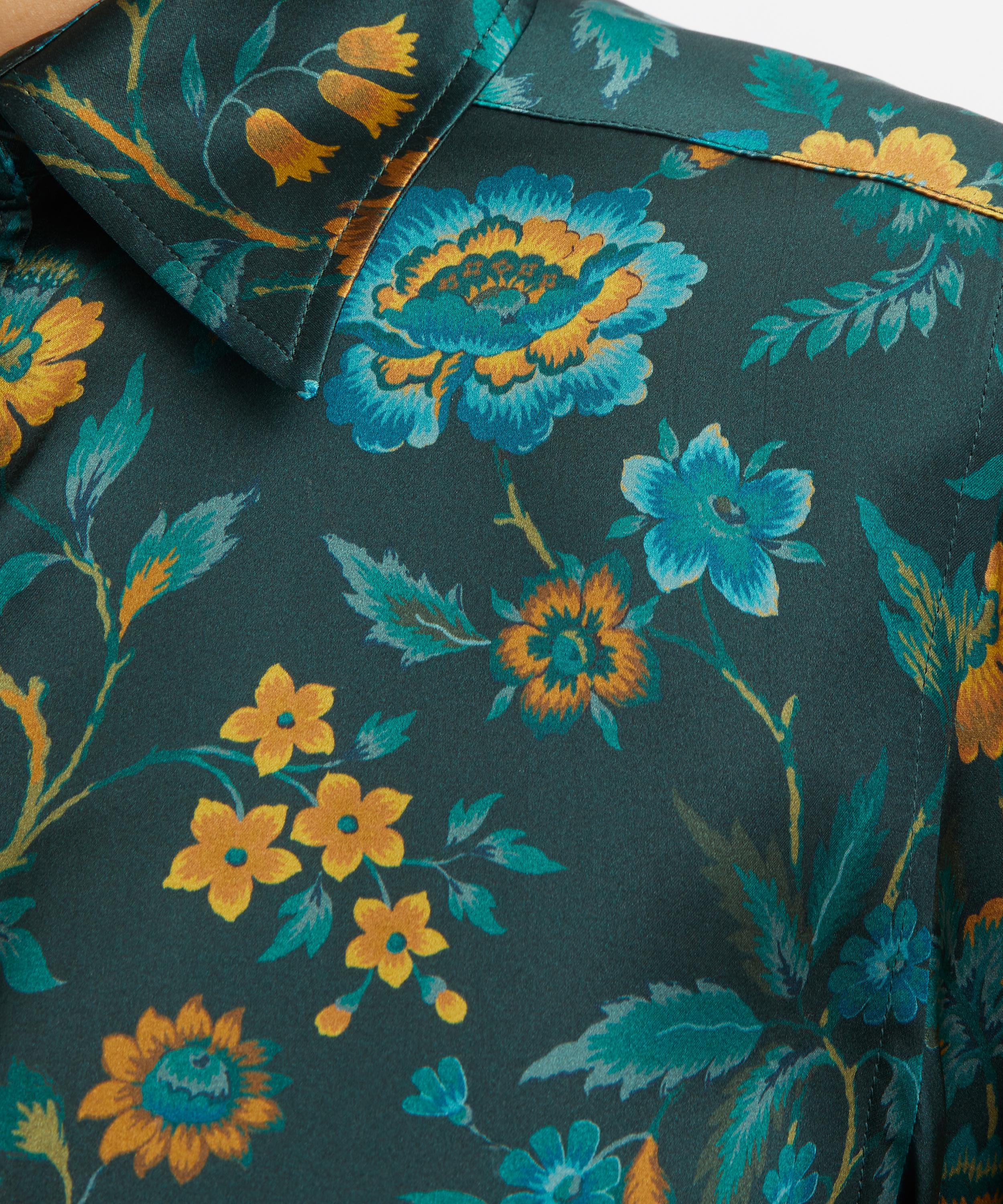 Liberty - Lena Belle Relaxed Silk Shirt&nbsp; image number 4