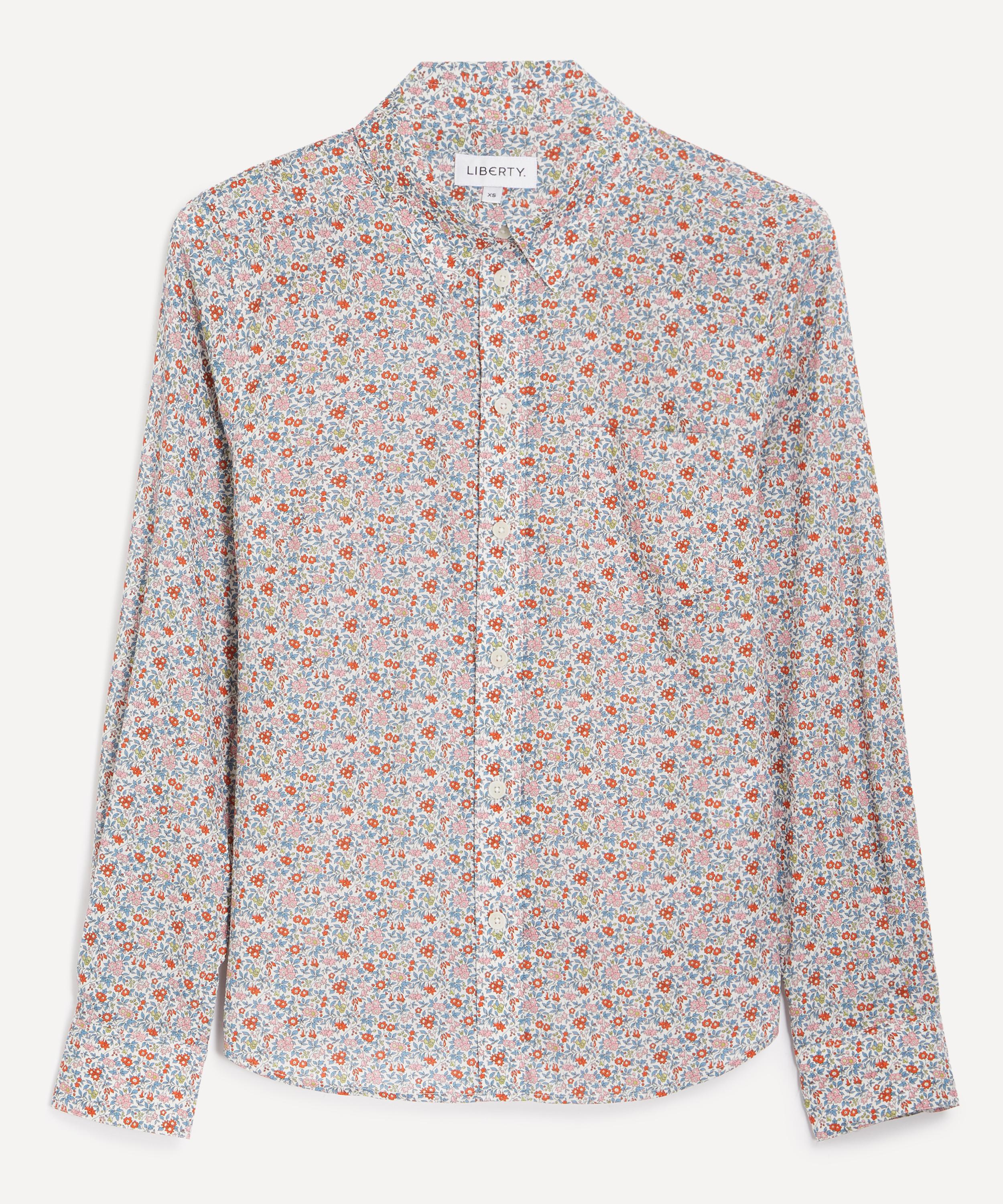 Liberty - Chamomile Lawn Fitted Shirt&nbsp; image number 0
