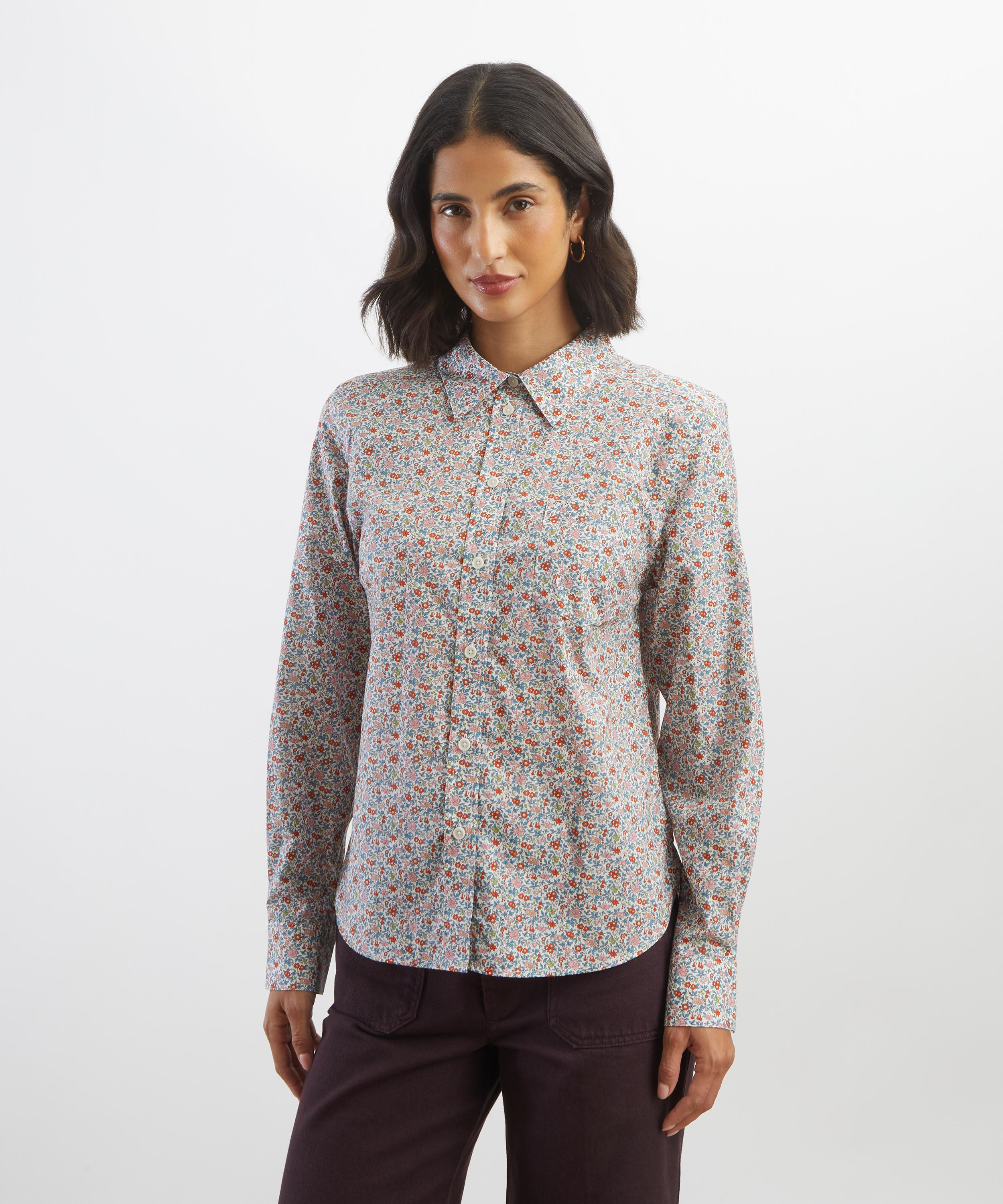 Liberty - Chamomile Lawn Fitted Shirt&nbsp; image number 2