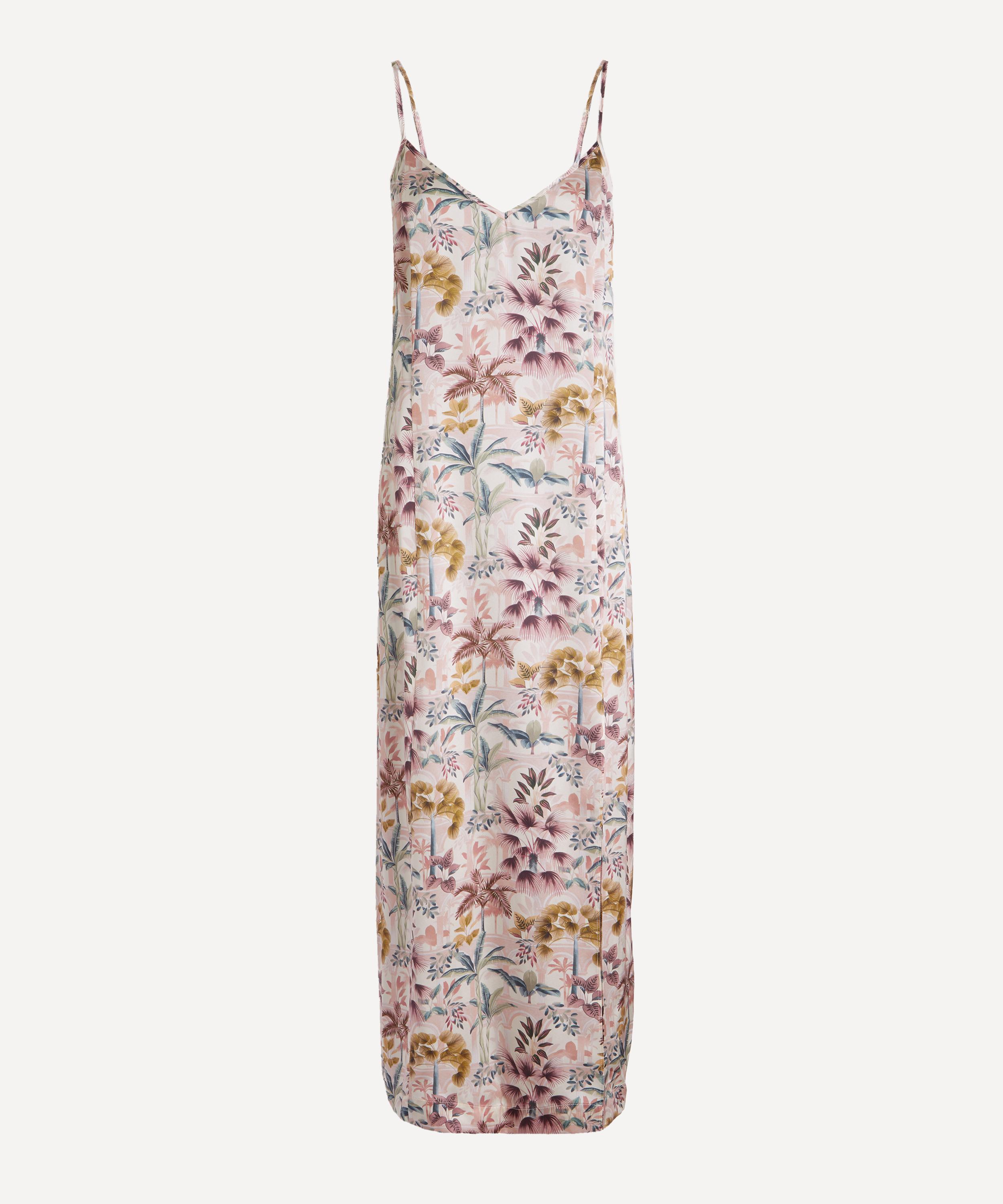 Liberty - Tropical Babylon Silk-Satin Chemise