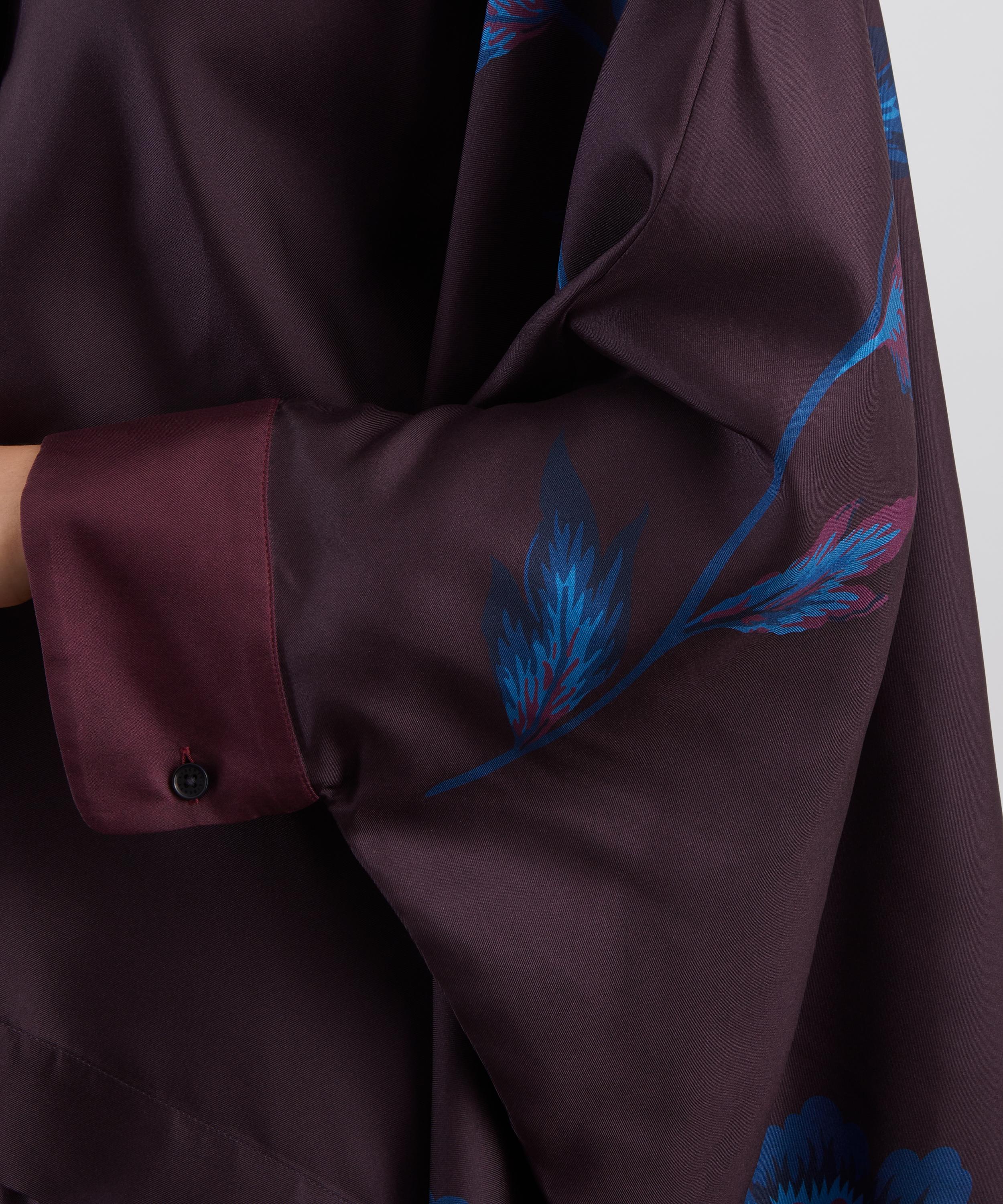 Liberty - Lena Belle Placement Silk Scarf Shirt&nbsp; image number 4