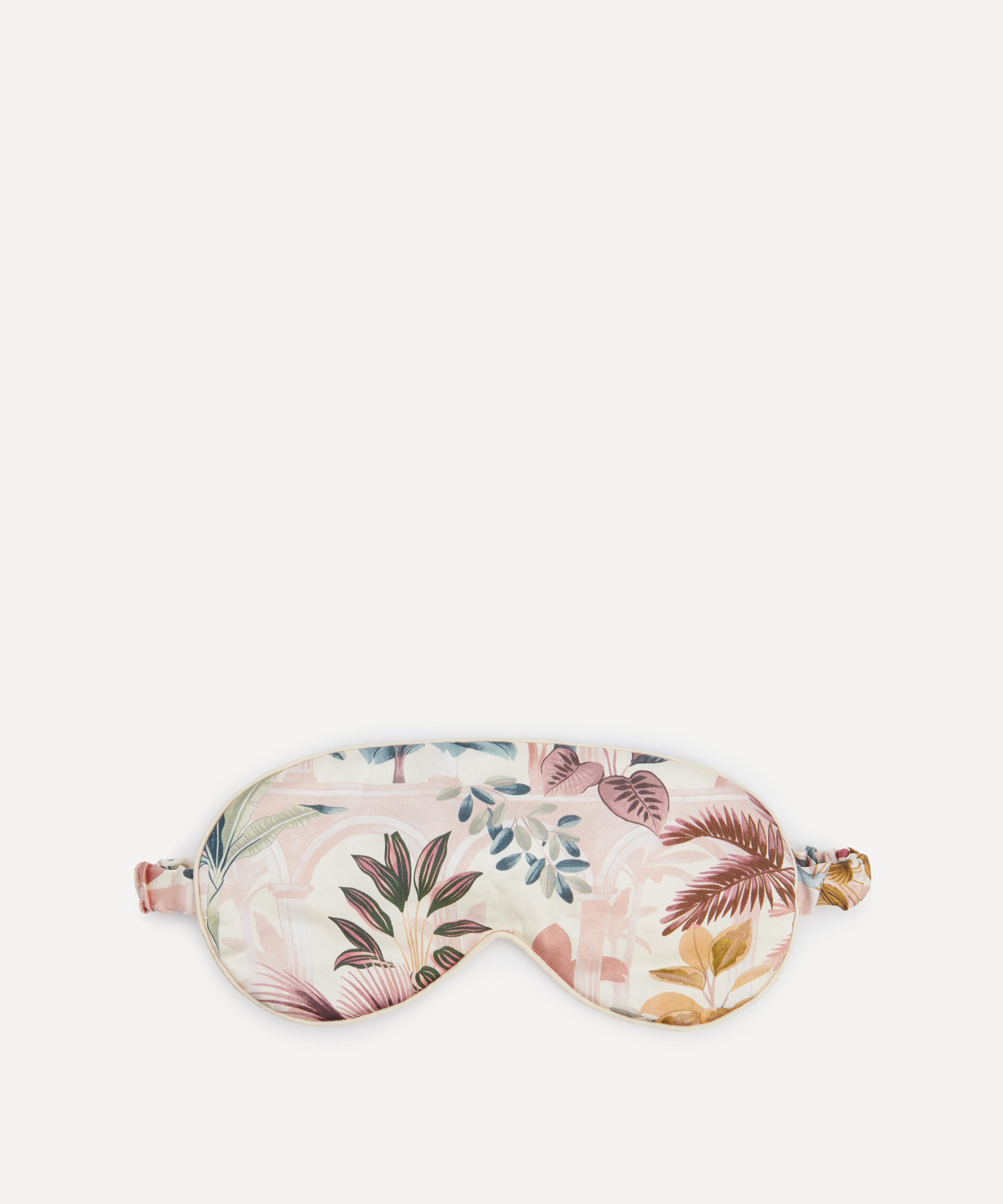 Liberty - Tropical Babylon Silk-Satin Eye Mask image number 0