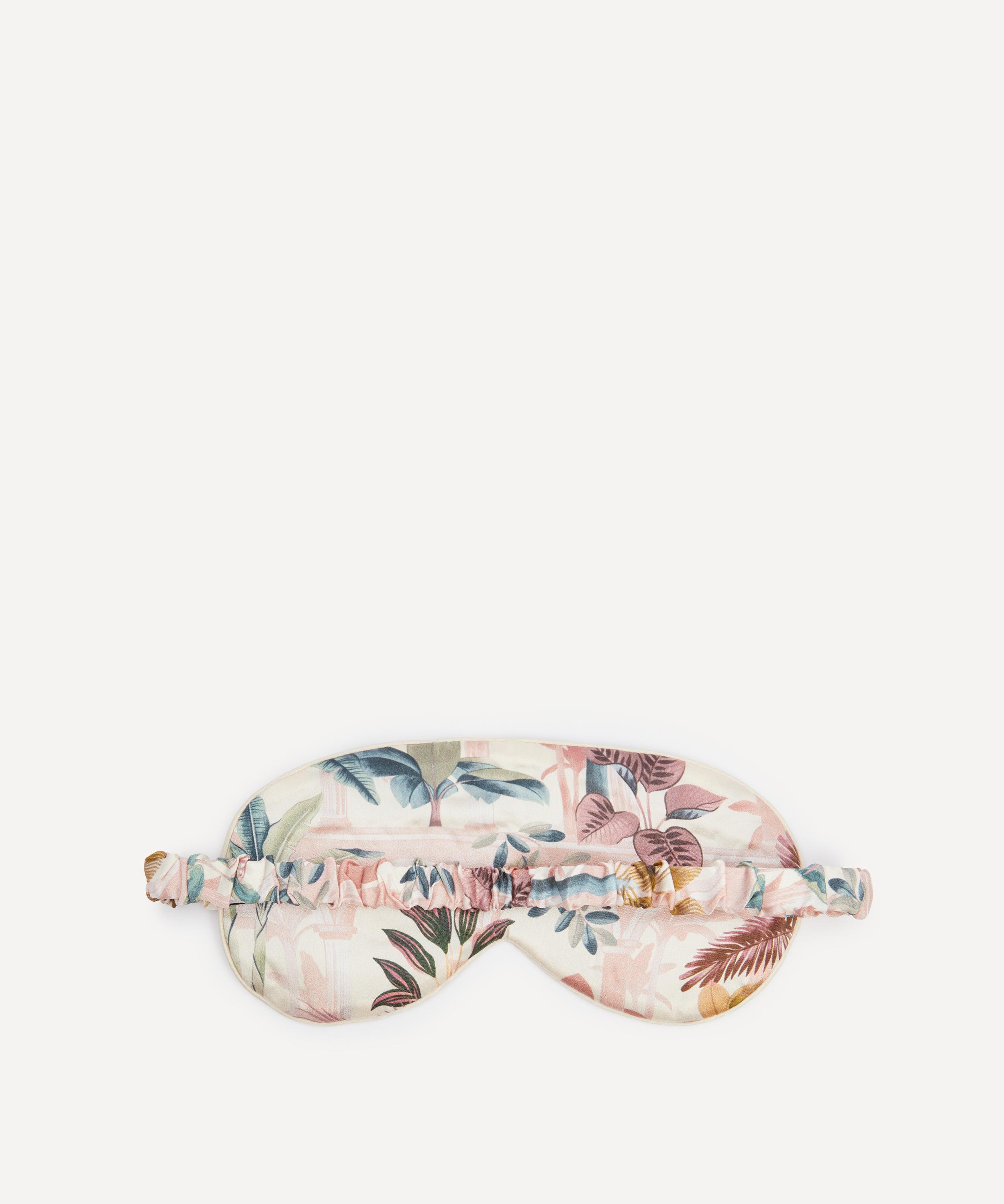 Liberty - Tropical Babylon Silk-Satin Eye Mask image number 1