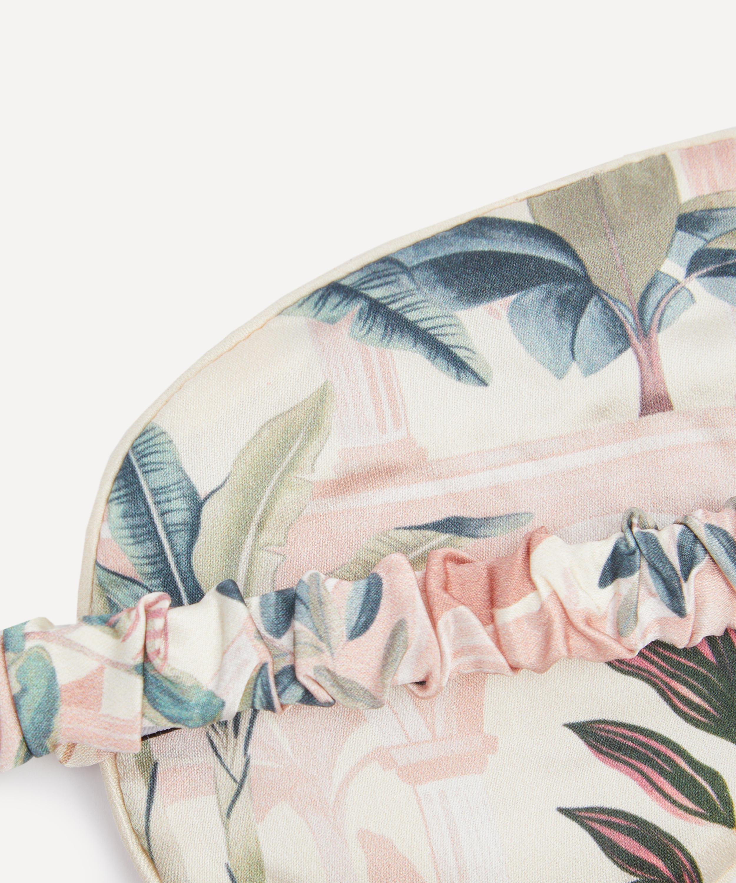 Liberty - Tropical Babylon Silk-Satin Eye Mask image number 2