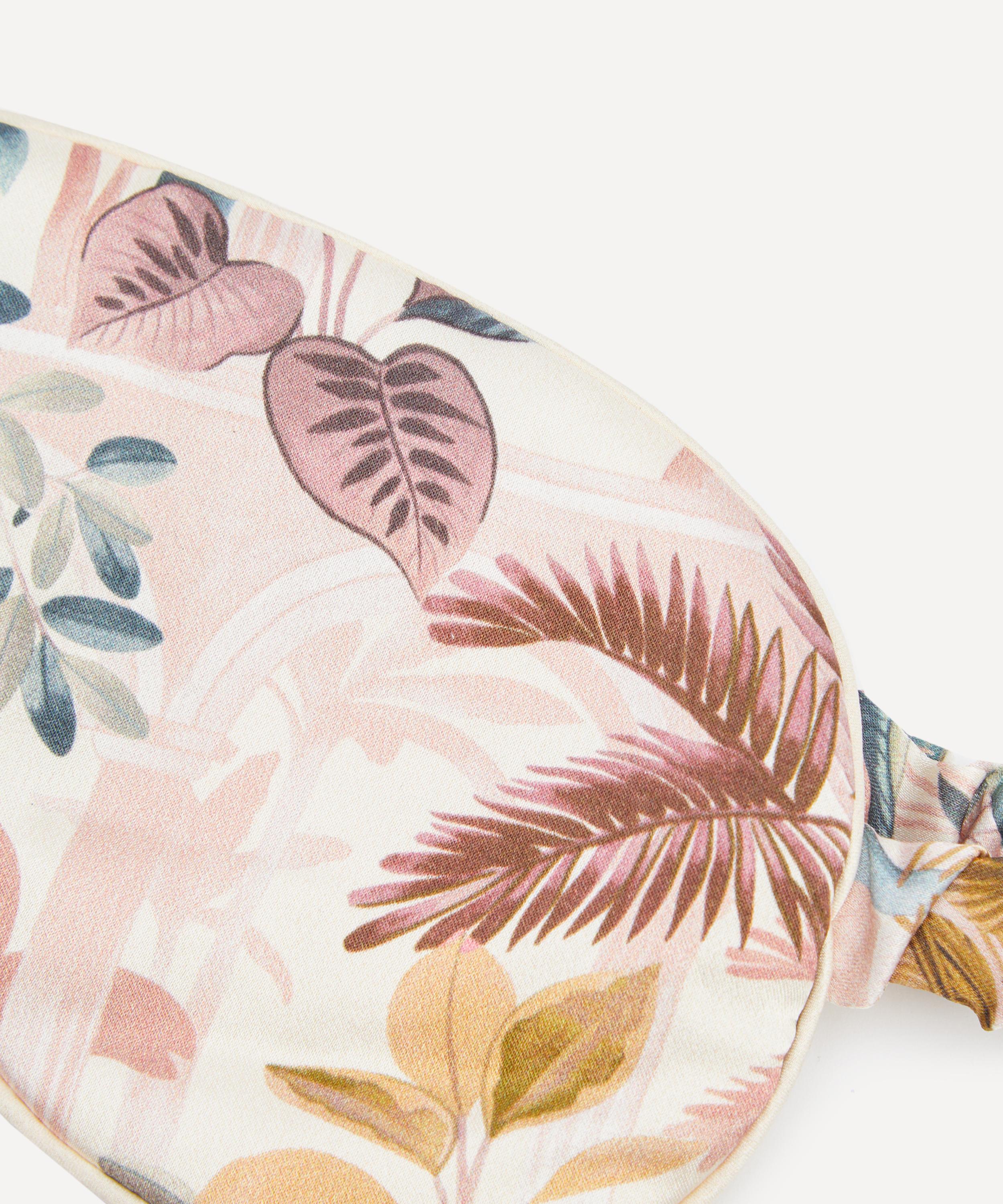 Liberty - Tropical Babylon Silk-Satin Eye Mask image number 3