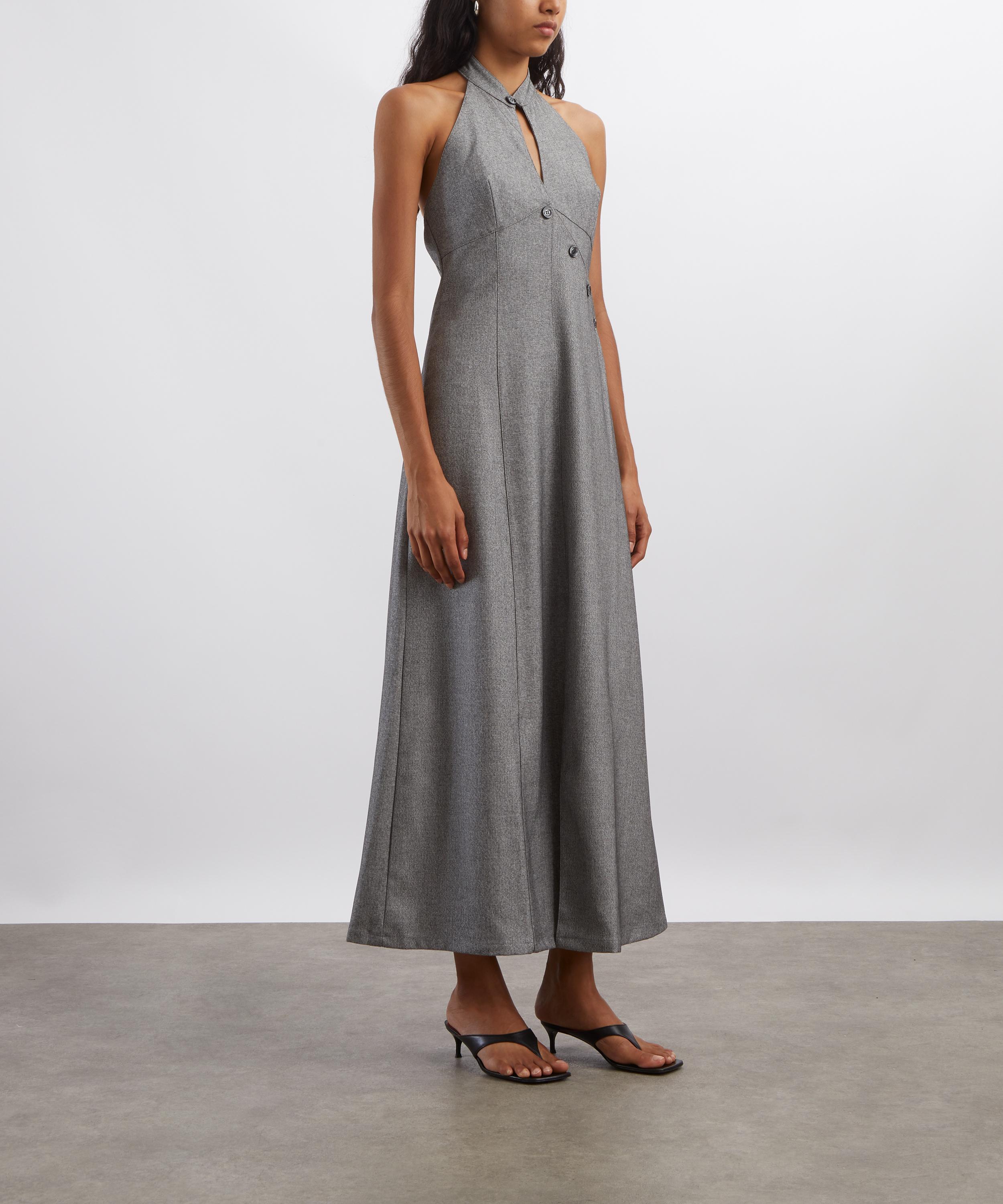 chloe chain halter maxi dress Coloma's Midi dress