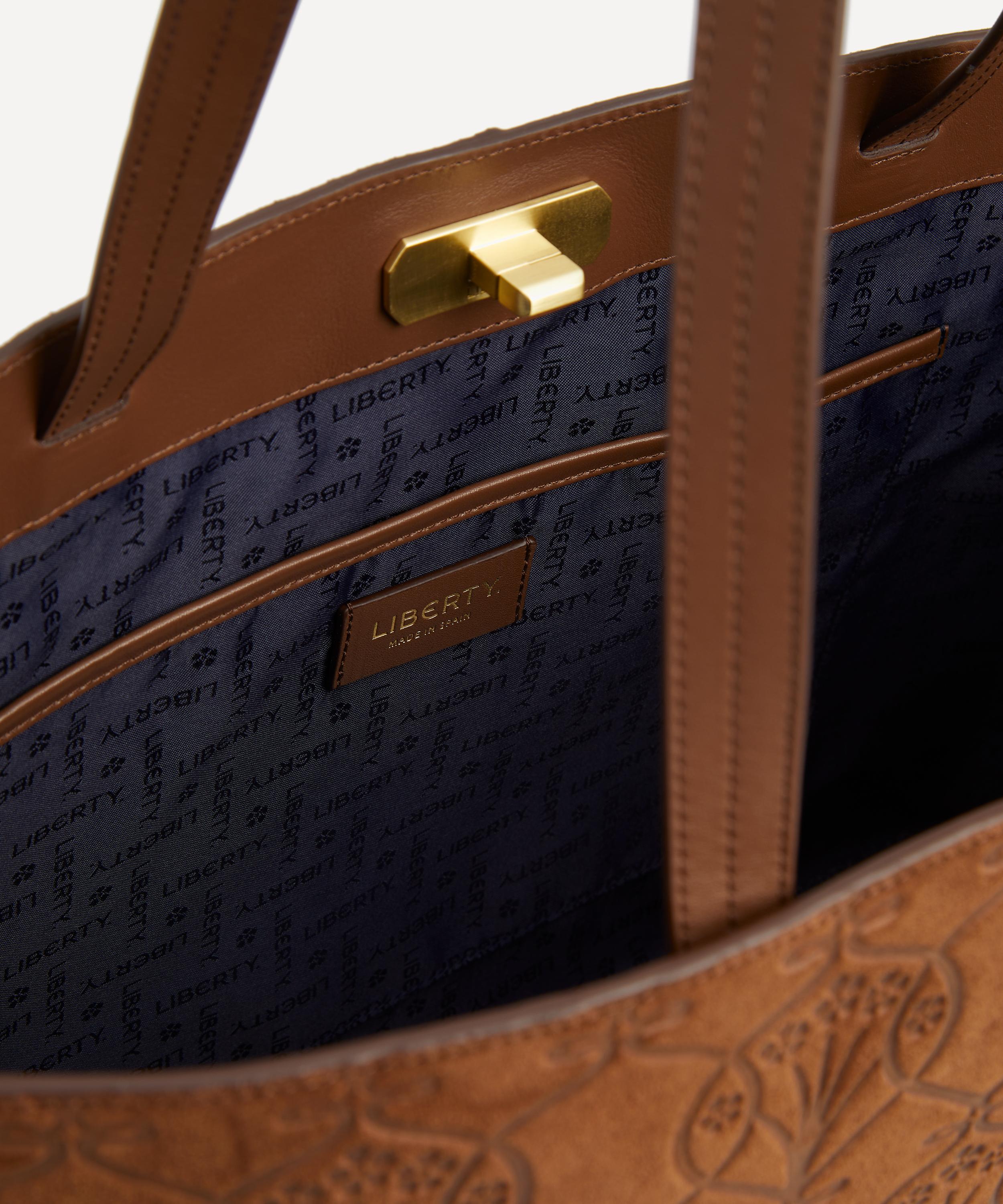 Liberty - Iphis Embossed Burlington Tote Bag image number 4