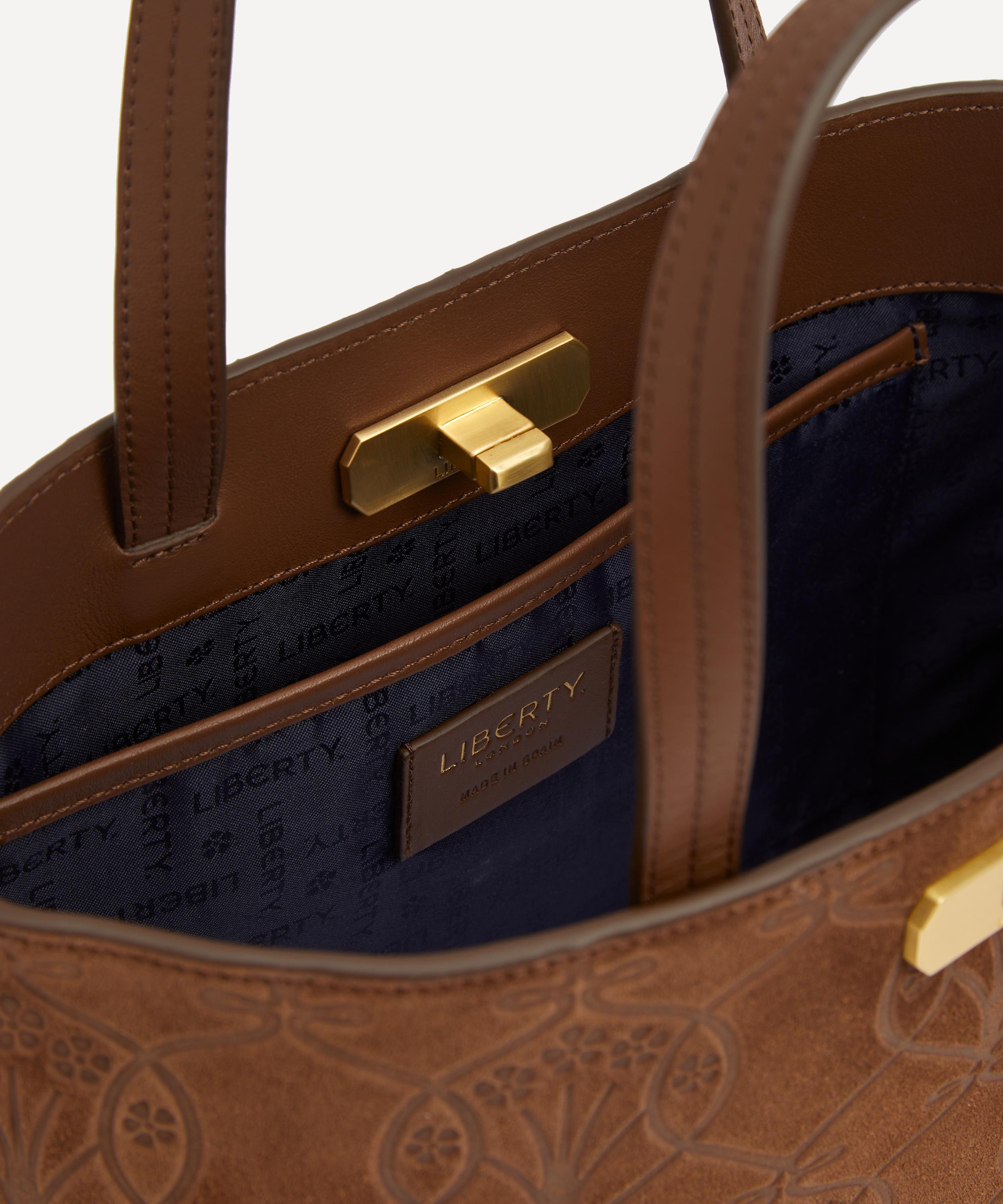 Liberty - Iphis Embossed Burlington Mini Tote Bag image number 5