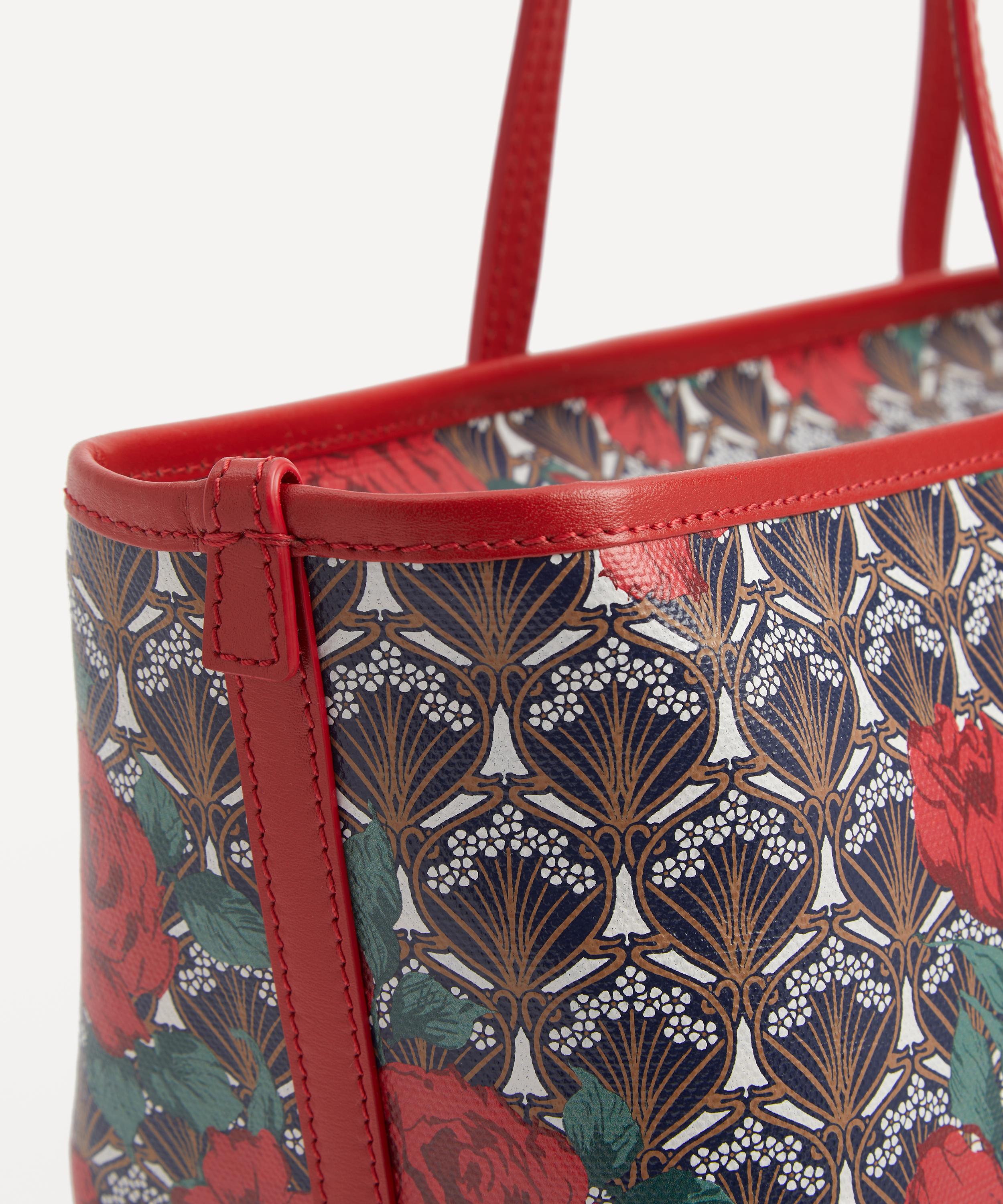 Liberty - Iphis Carline Rose Zipped Marlborough Tote Bag image number 3