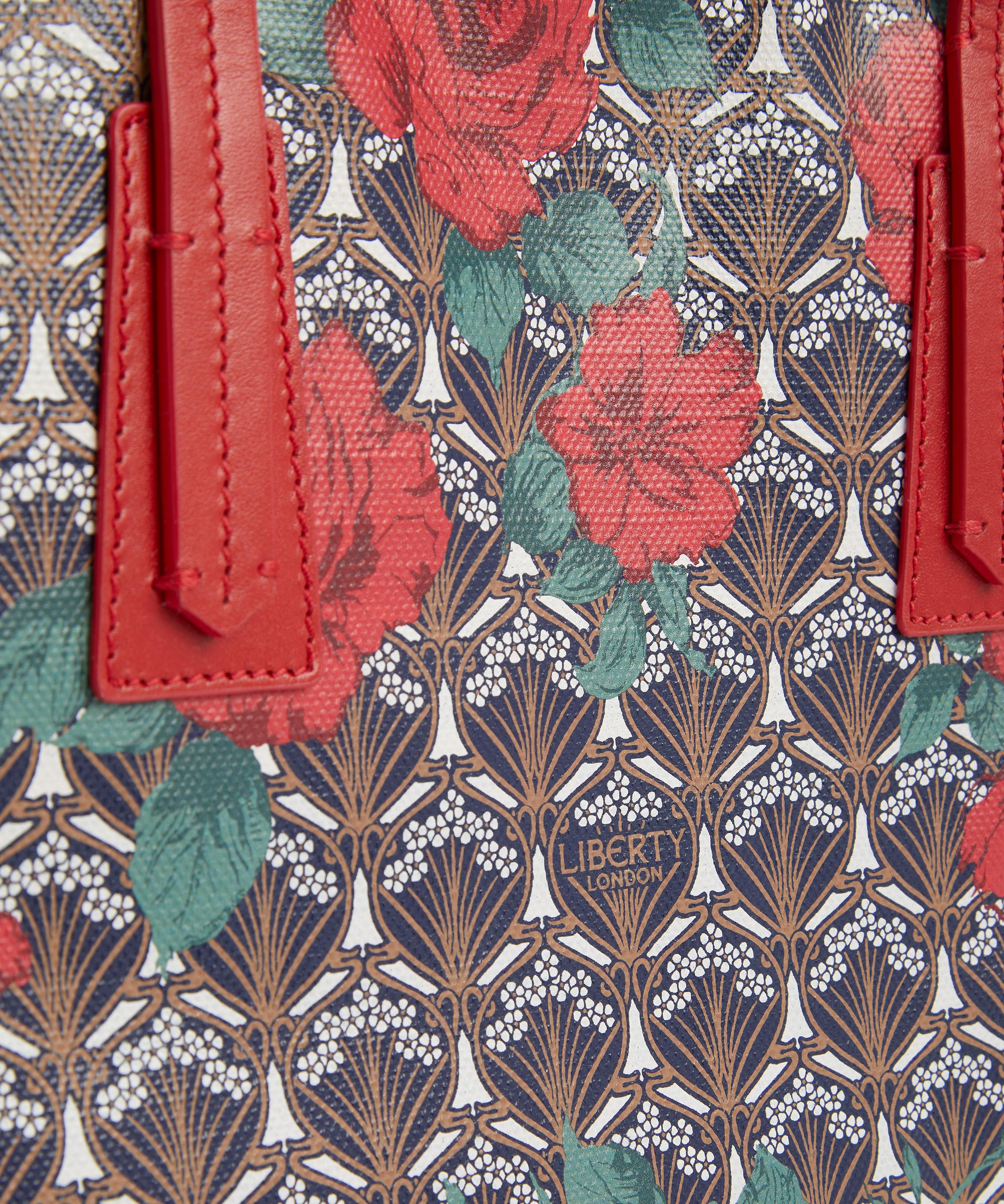 Liberty - Iphis Carline Rose Zipped Little Marlborough Tote Bag image number 3