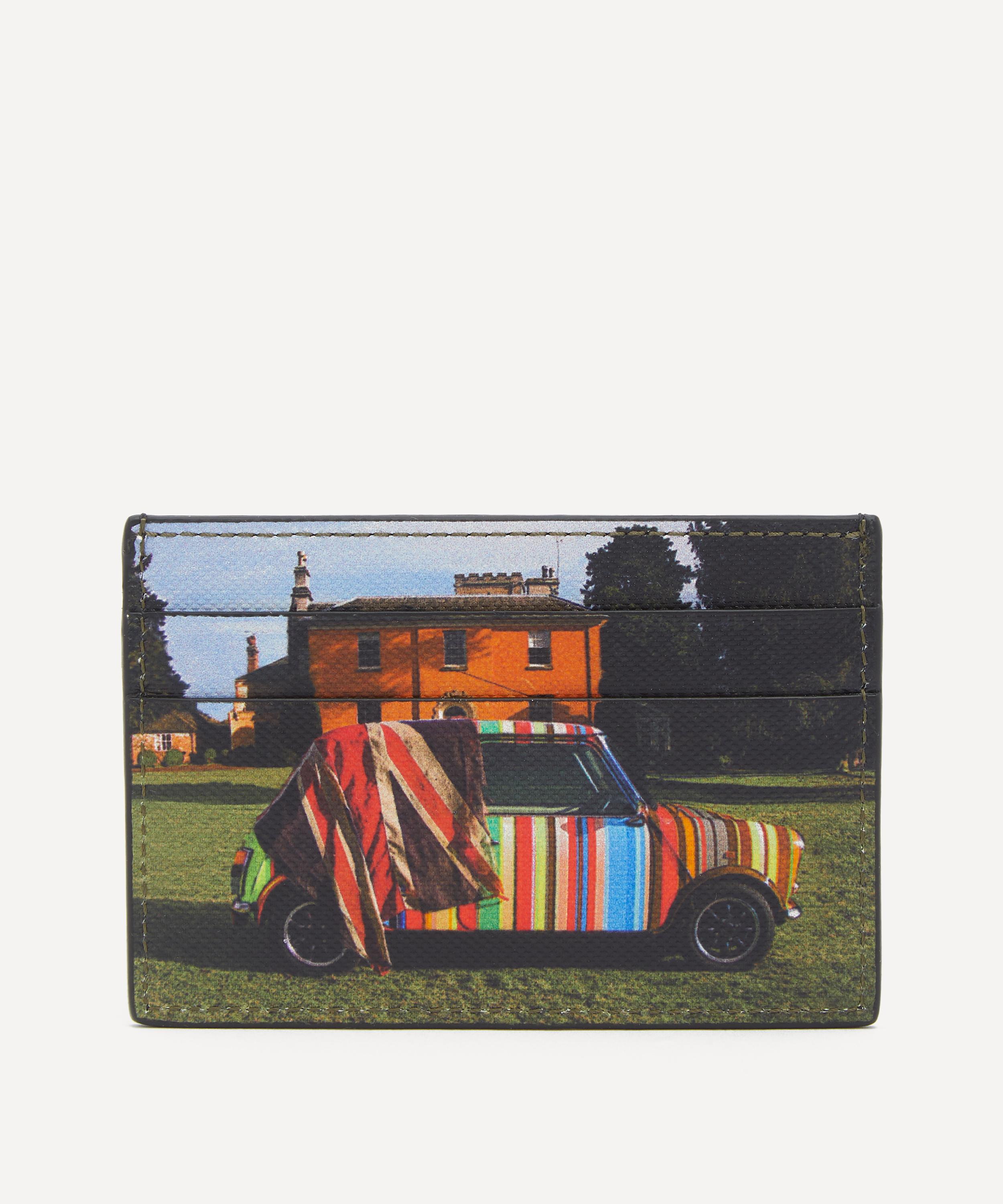 Paul Smith - Graphic Leather Card Holder image number 1