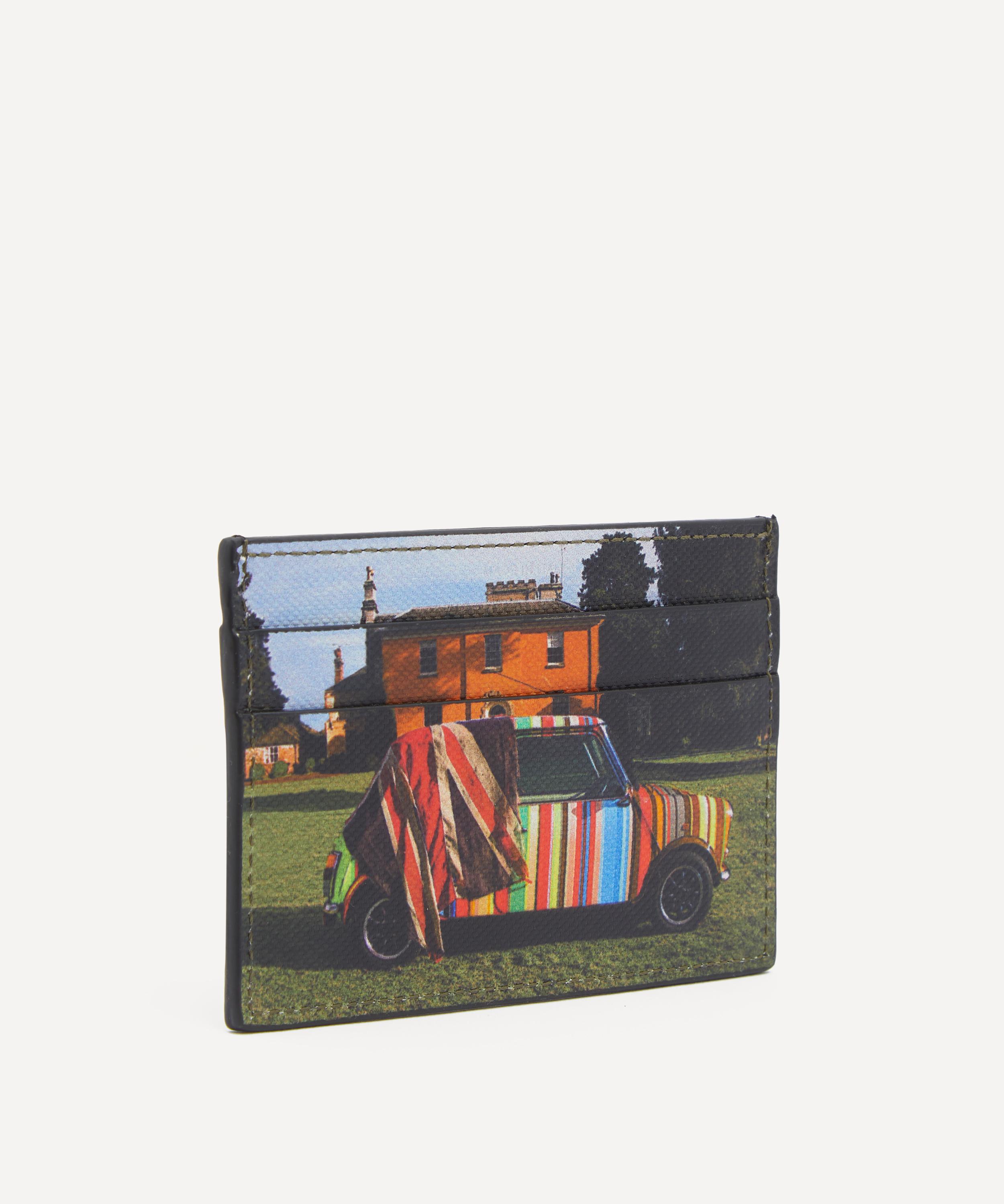 Paul Smith - Graphic Leather Card Holder image number 2
