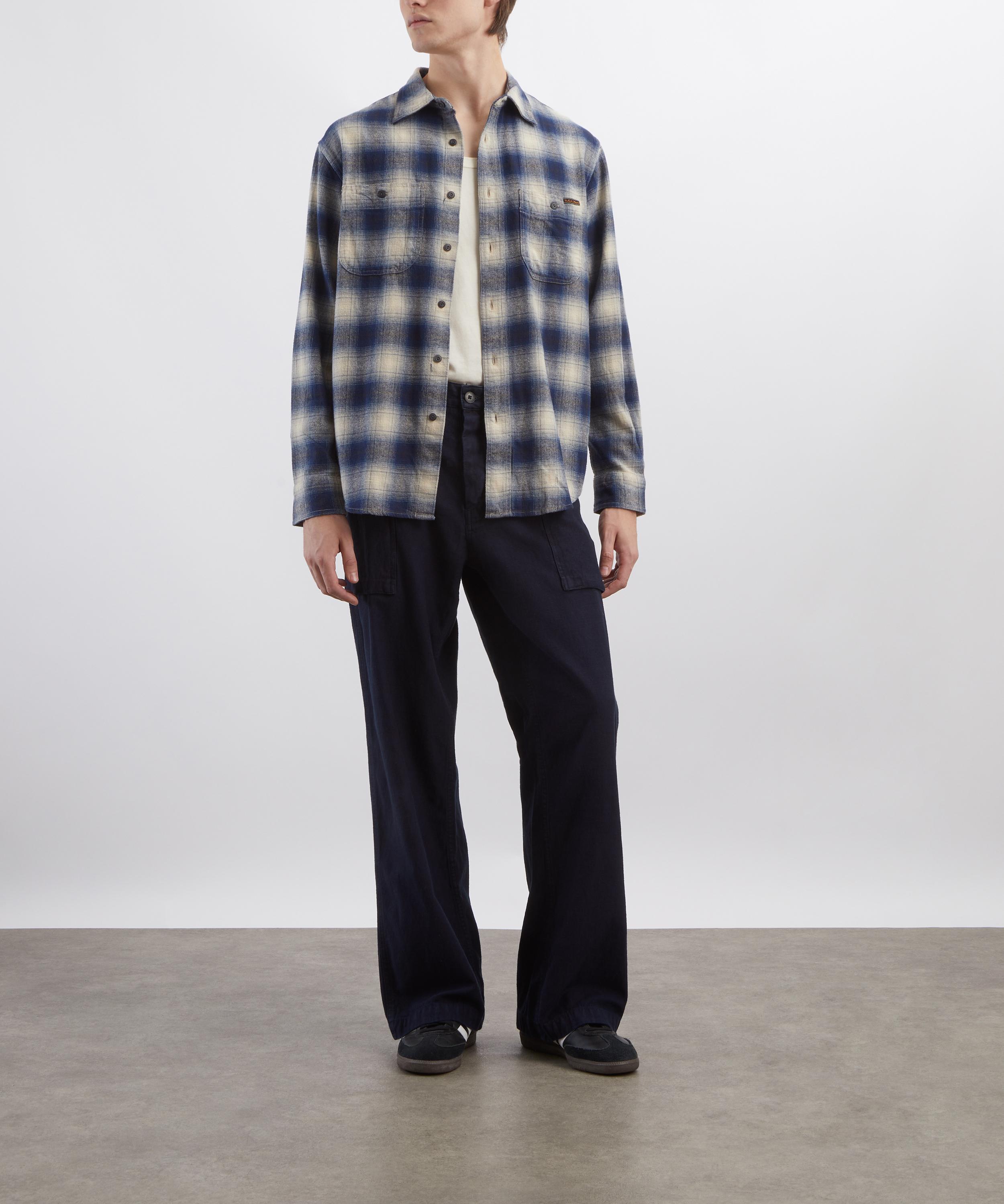 Nudie Jeans - Loud Larry Indigo Trousers&nbsp; image number 1