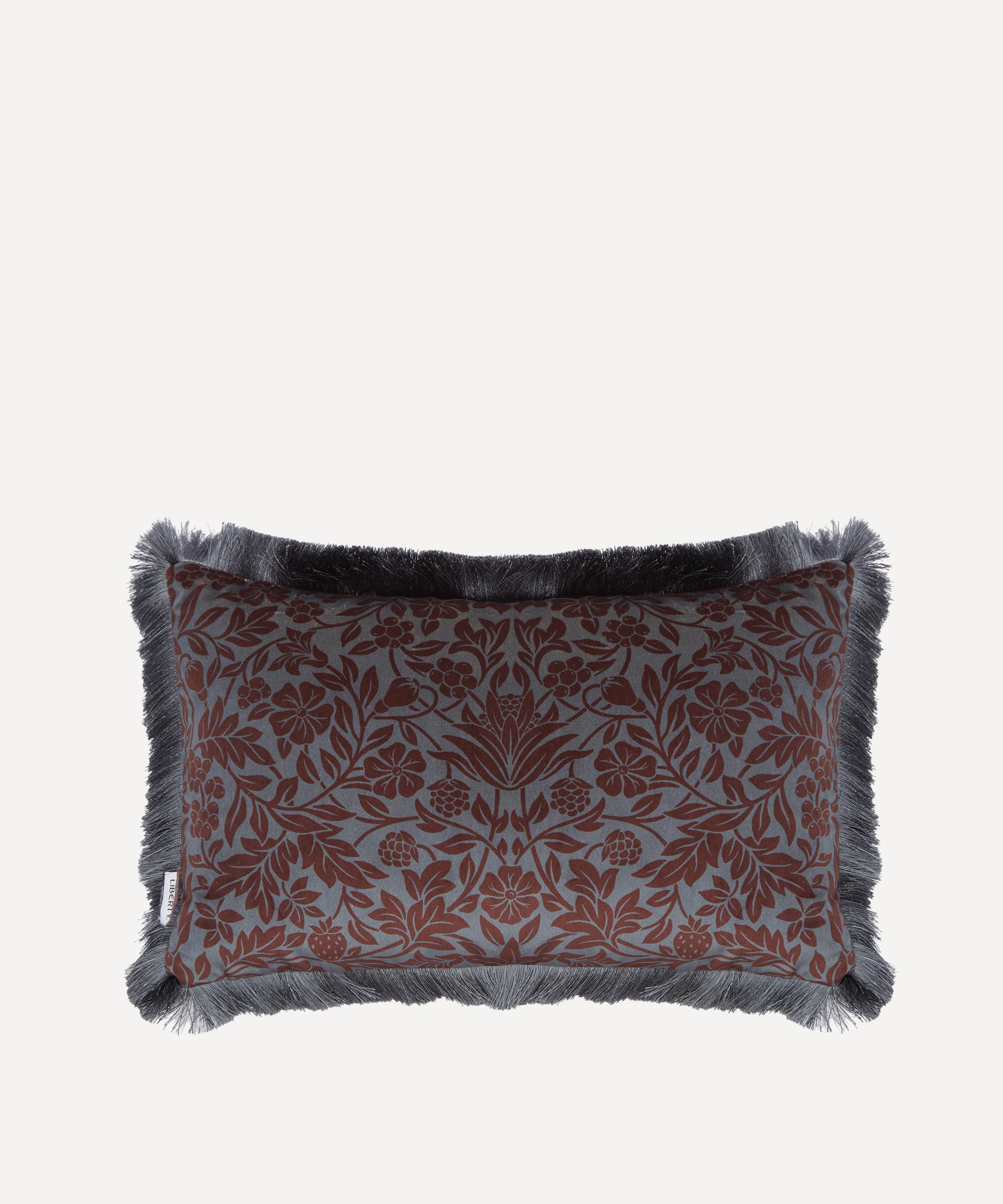 Liberty - Eleni Velvet Fringed Cushion image number 0