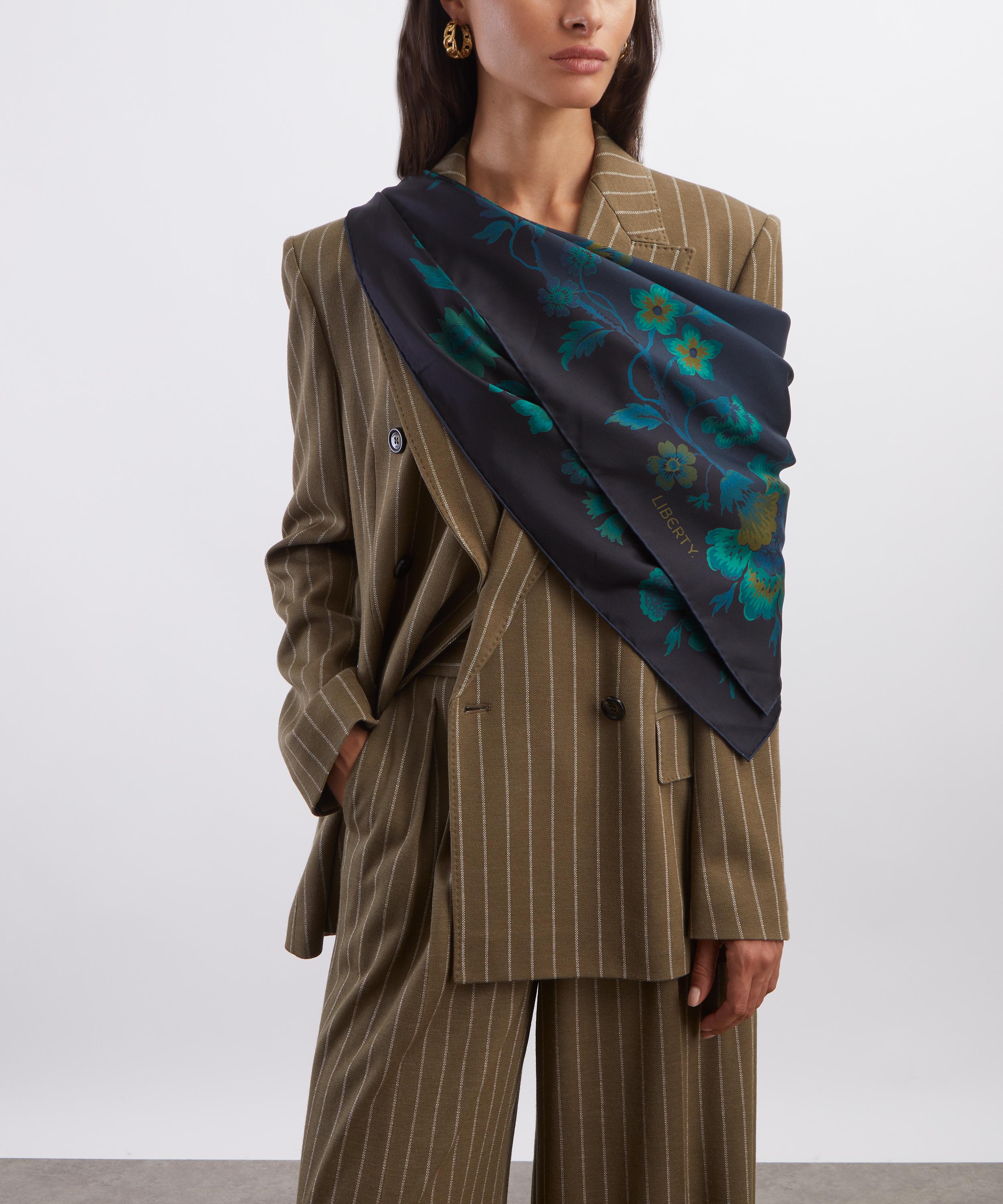 Liberty - Eva Bell Double Sided Silk Scarf 90 image number 1