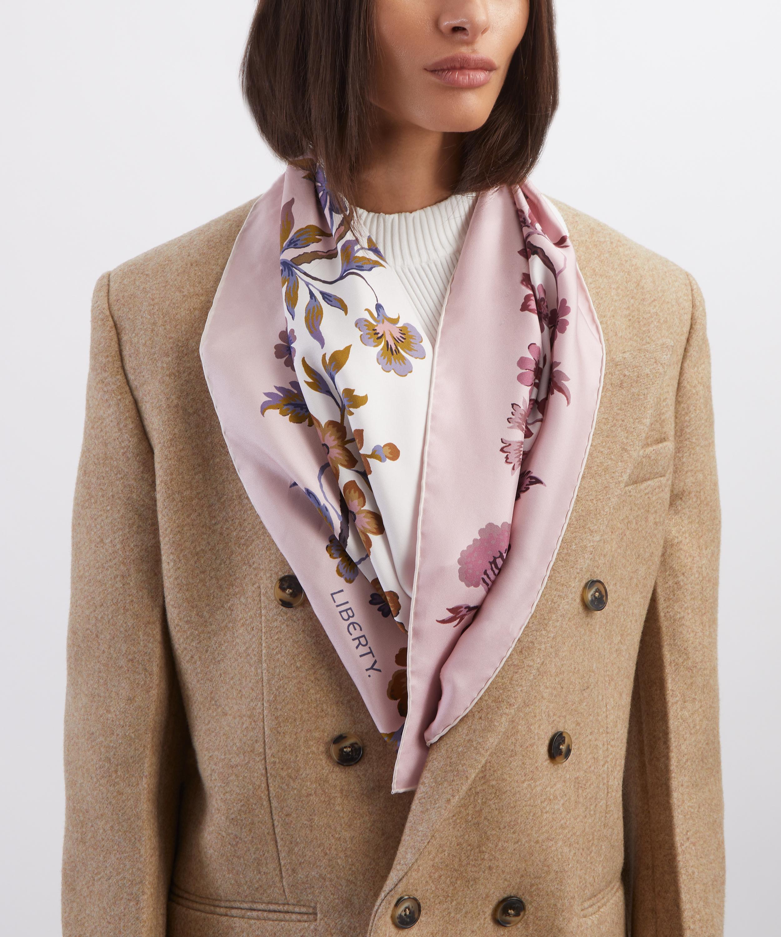 Liberty - Eva Bell Double Sided Silk Scarf 90 image number 1