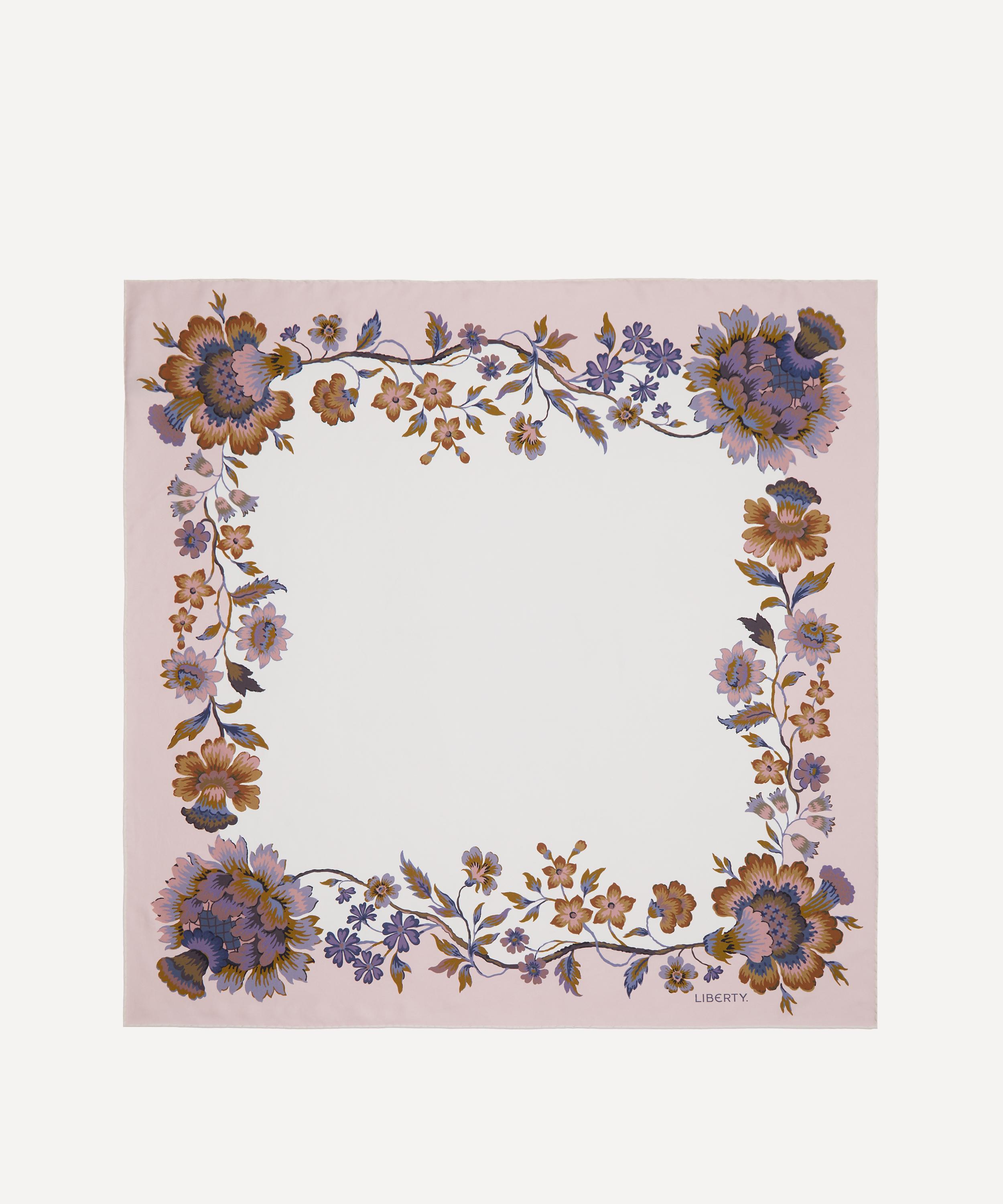 Liberty - Eva Bell Double Sided Silk Scarf 90 image number 5