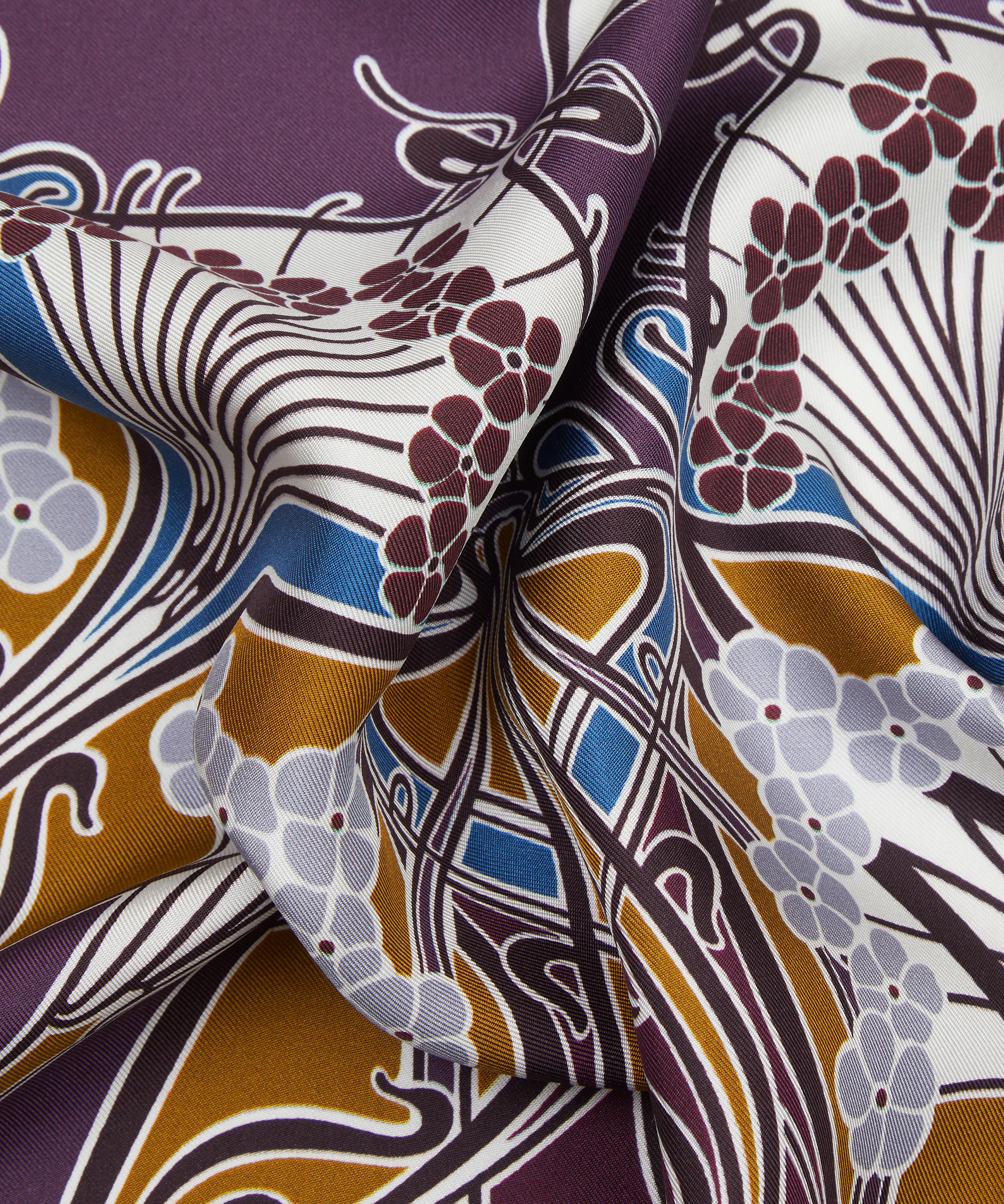 Liberty - Ianthe TP Double Sided Silk Scarf 90 image number 4