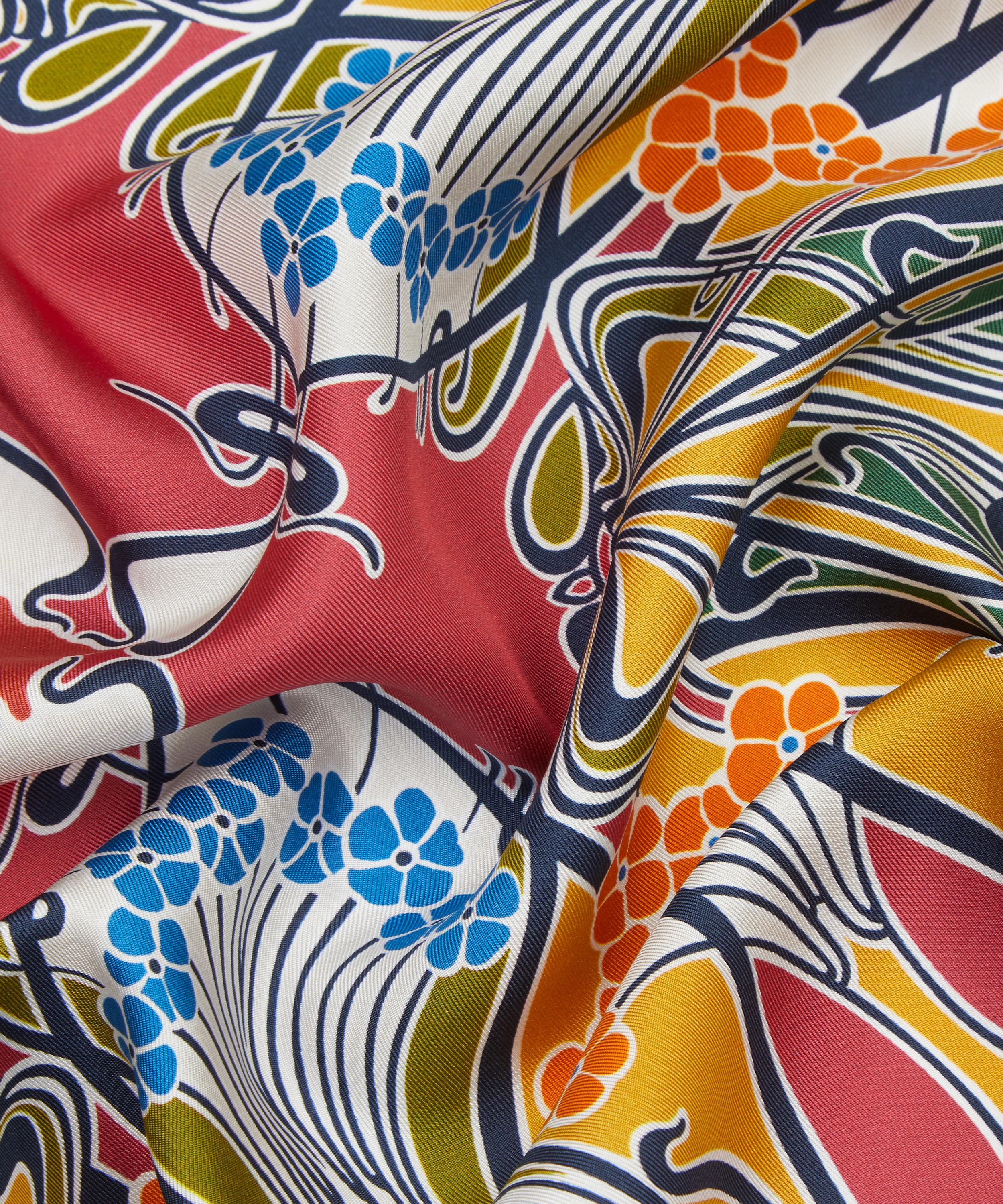 Liberty - Ianthe TP Double Sided Silk Scarf 90 image number 4