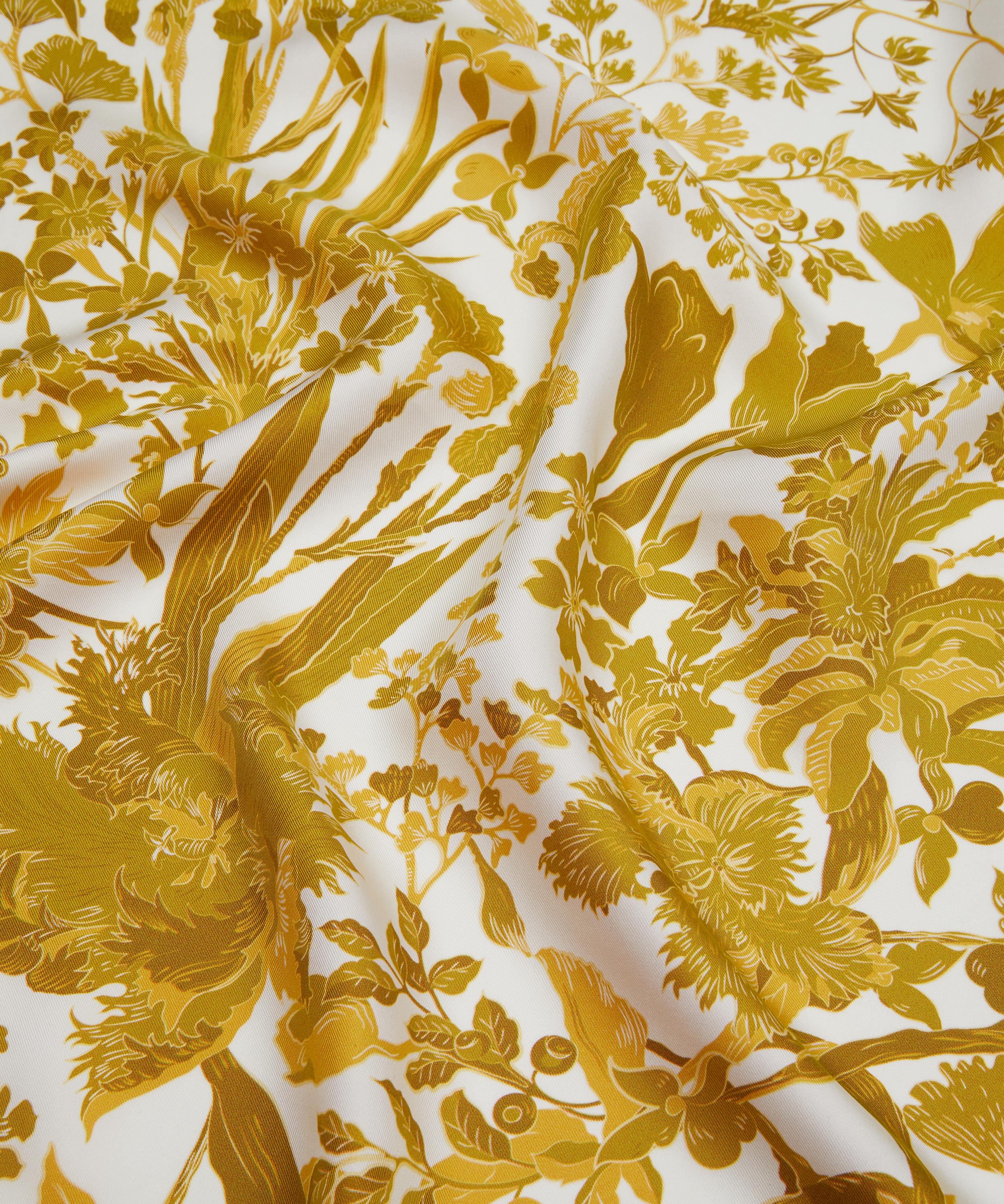 Liberty - Una Blooms Double Sided Silk Scarf 90 image number 3