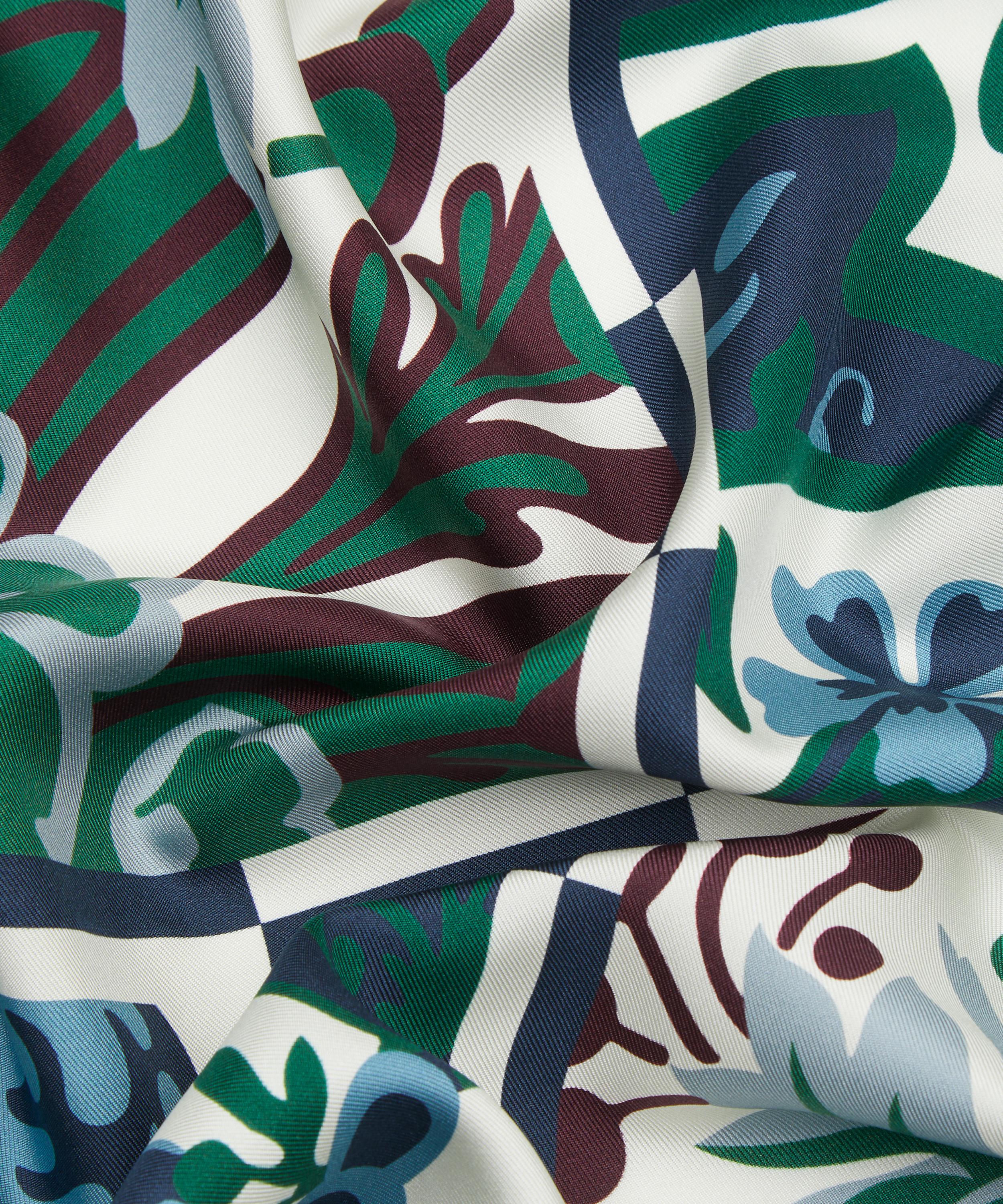 Liberty - Jayne&rsquo;s Wallpaper Silk Scarf 90 image number 4