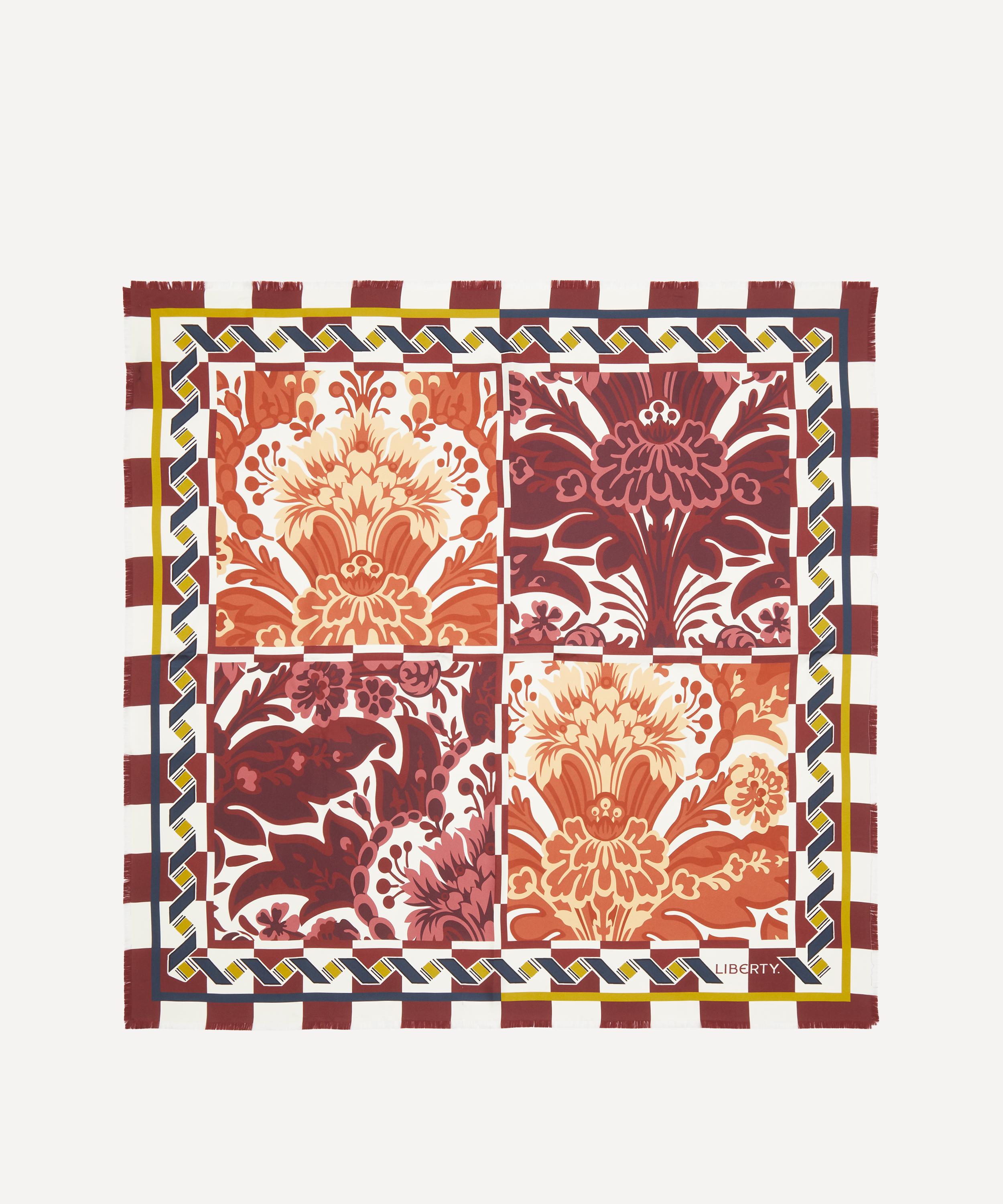 Liberty - Jayne&rsquo;s Wallpaper Silk Scarf 90 image number 0
