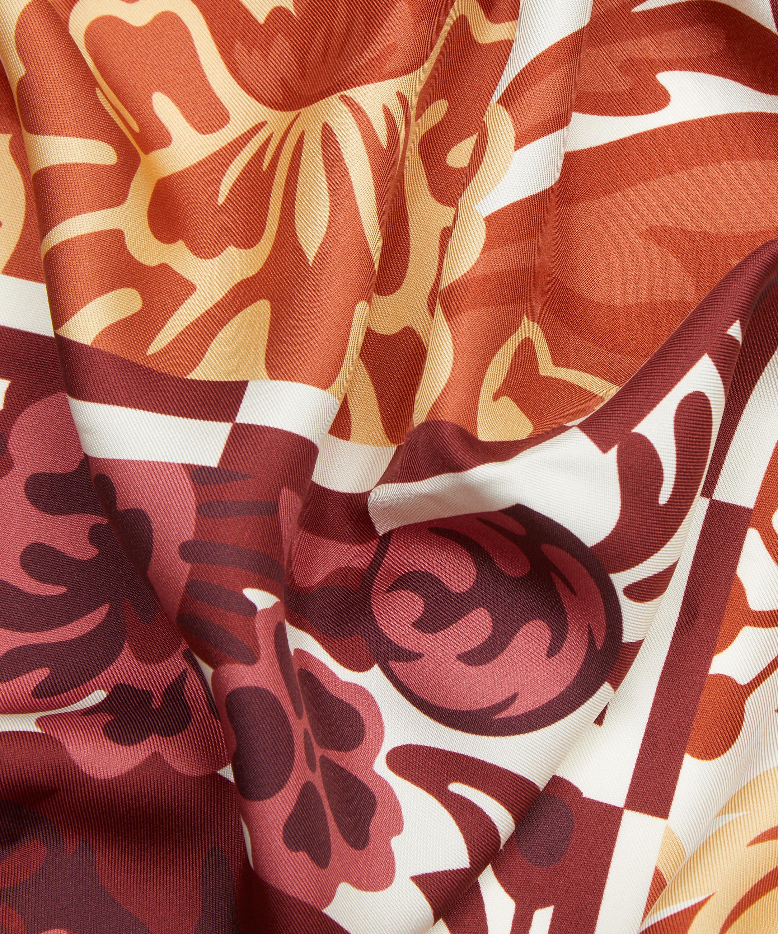 Liberty - Jayne&rsquo;s Wallpaper Silk Scarf 90 image number 4