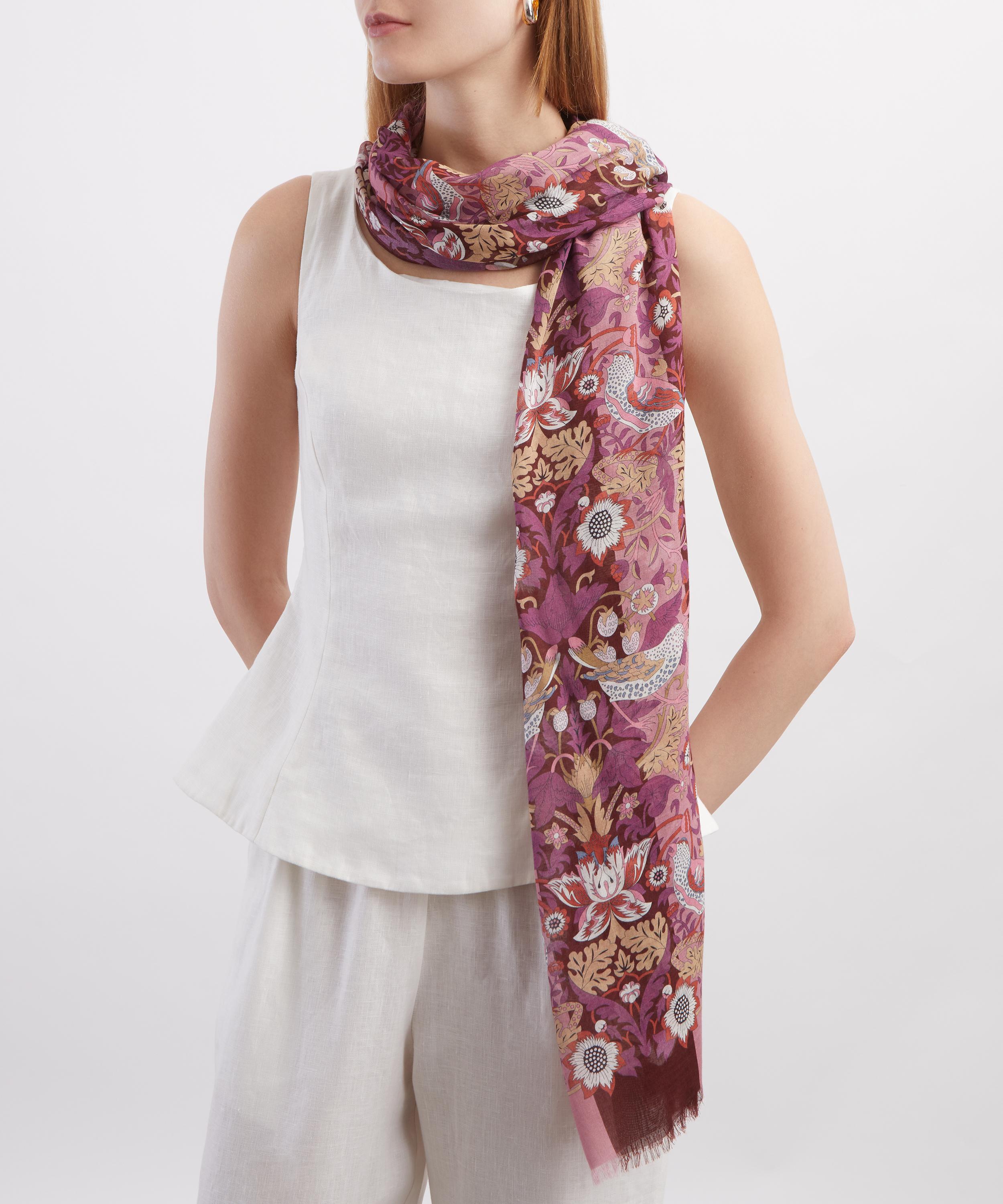 Liberty - Strawberry Thief 70X200 Modal-Cashmere Scarf image number 1