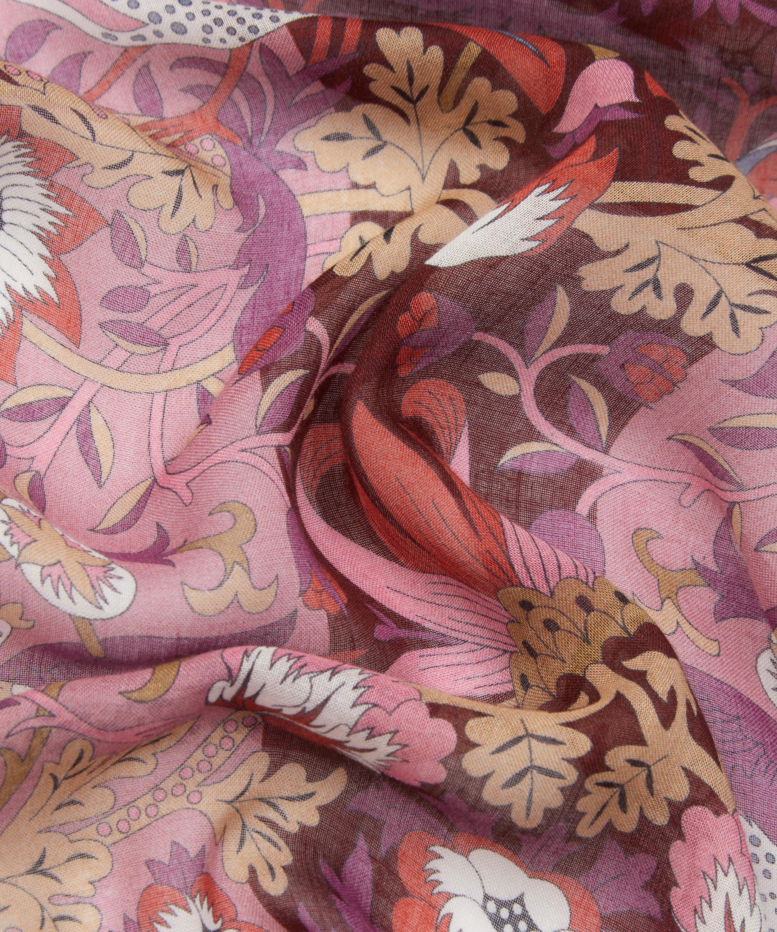 Liberty - Strawberry Thief 70X200 Modal-Cashmere Scarf image number 4
