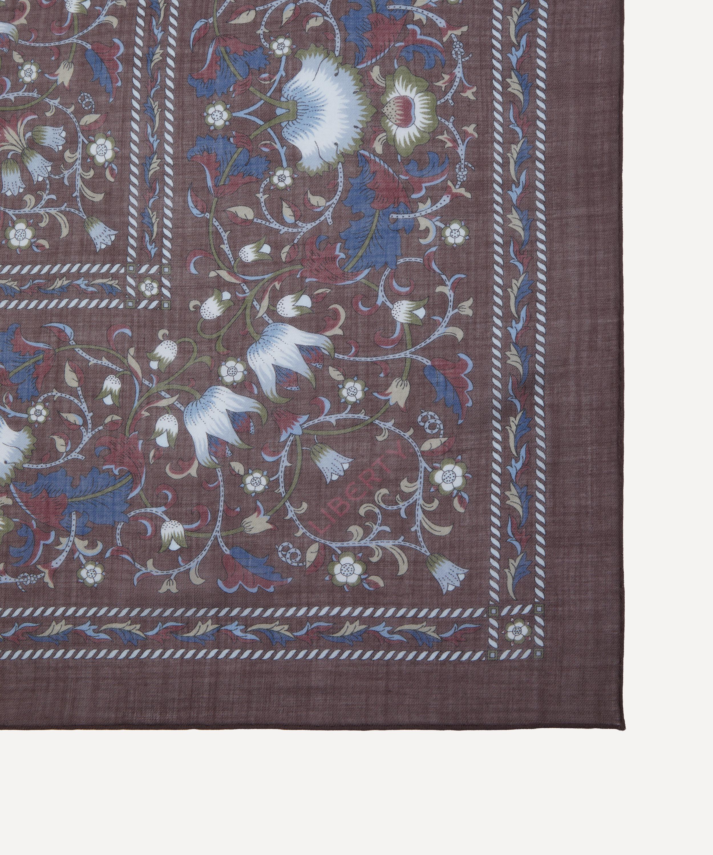 Liberty - Lodden Triangle 140X140 Wool-Silk Scarf image number 2
